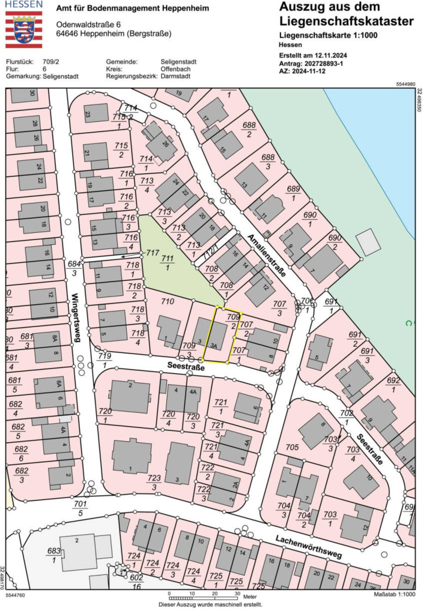 hessen 0043K0025-2024 Seestraße 3 A, 63500 Seligenstadt