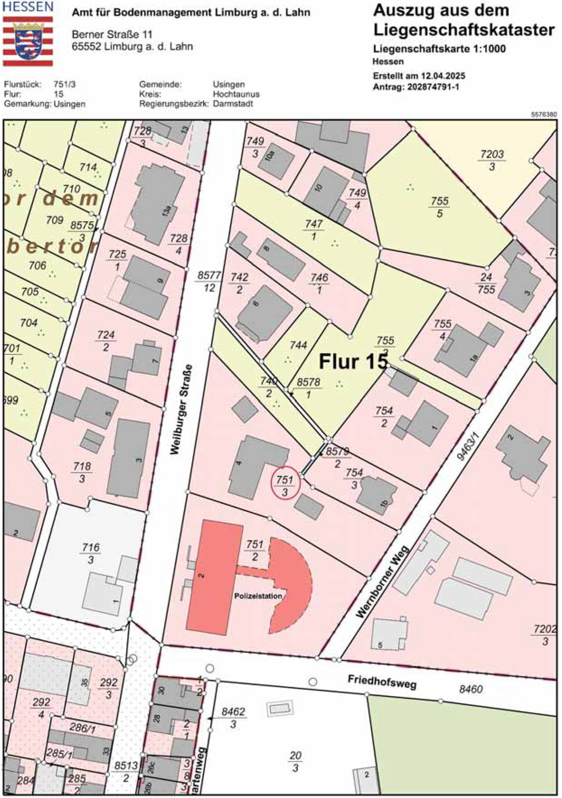 hessen 0061 K 0002/2025 Weilburger Straße  4, 61250 Usingen 33