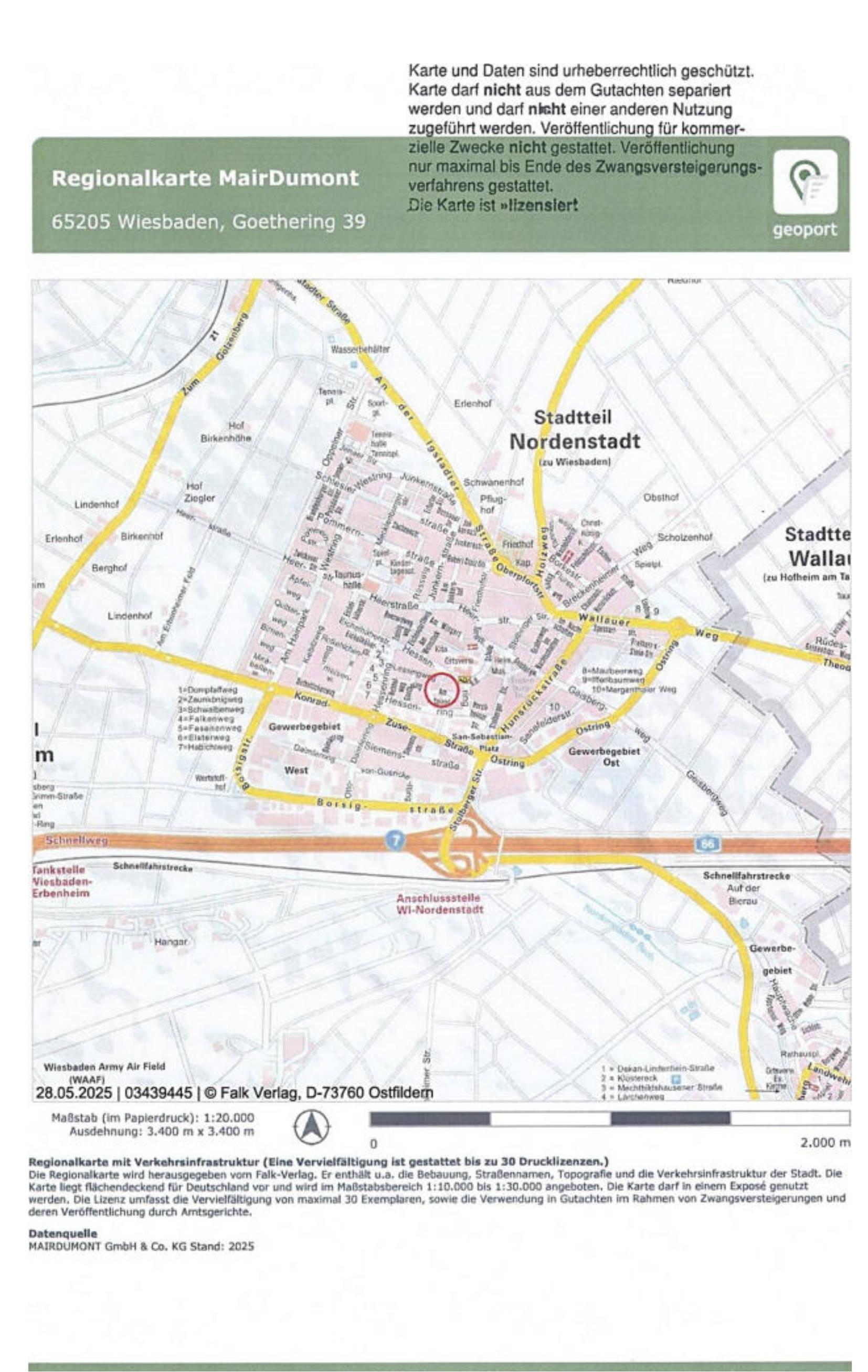 hessen 0061 K 0014/2025 Goethering 39, 65205 Wiesbaden, Nordenstadt 31