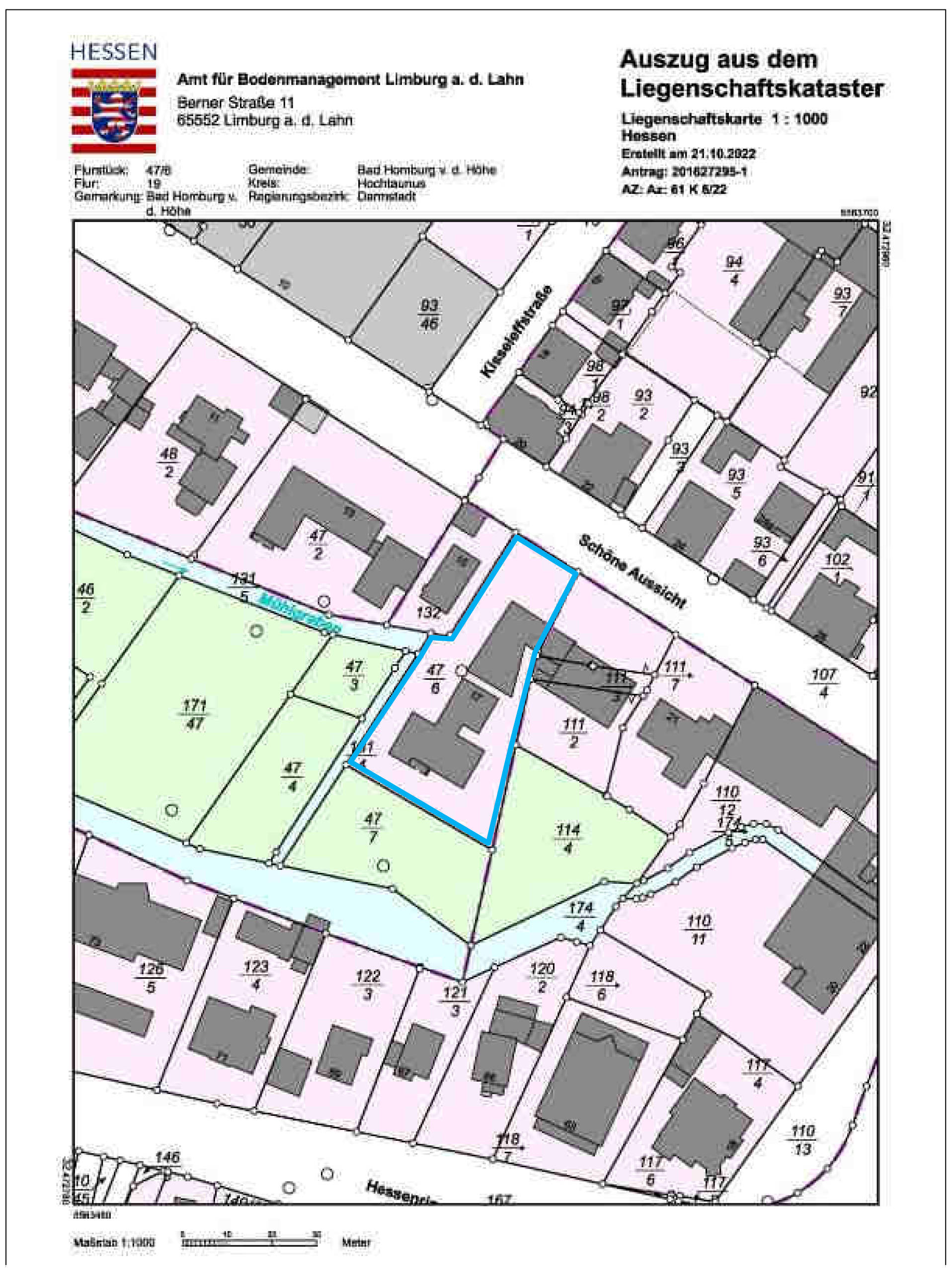 hessen 0061 K 0015/2022 Schöne Aussicht 17, 61348 Bad Homburg v.d.H. 20