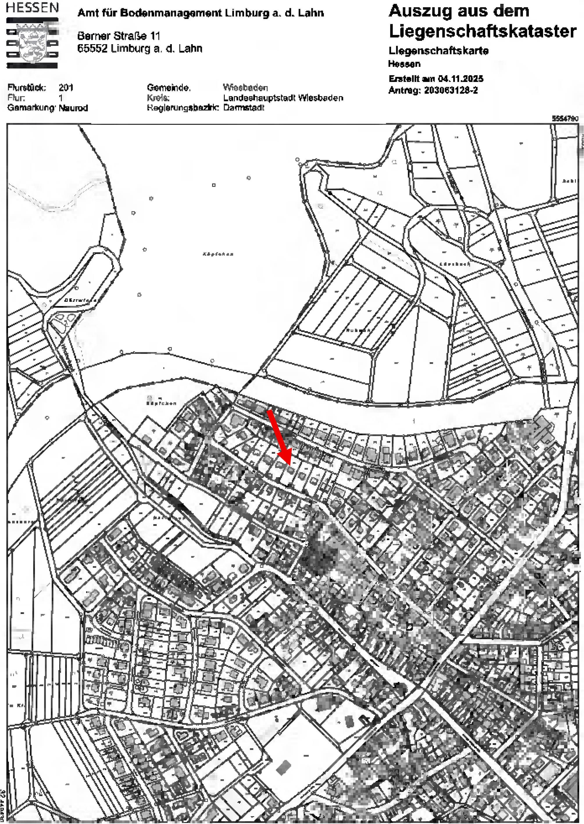 hessen 0061 K 0031/2025 Am Ruhwehr 29, 00000 Wiesbaden 11