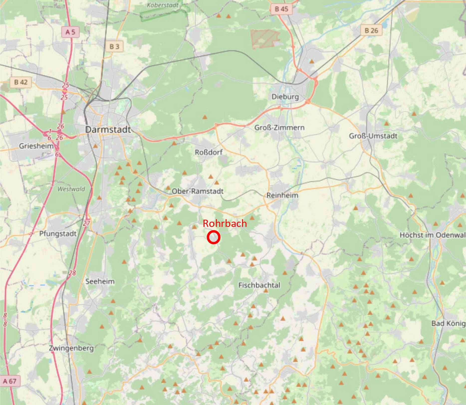 hessen 0061K0032-2024 Nieder-Modauer Straße, 64372 Ober-Ramstadt, Rohrbach