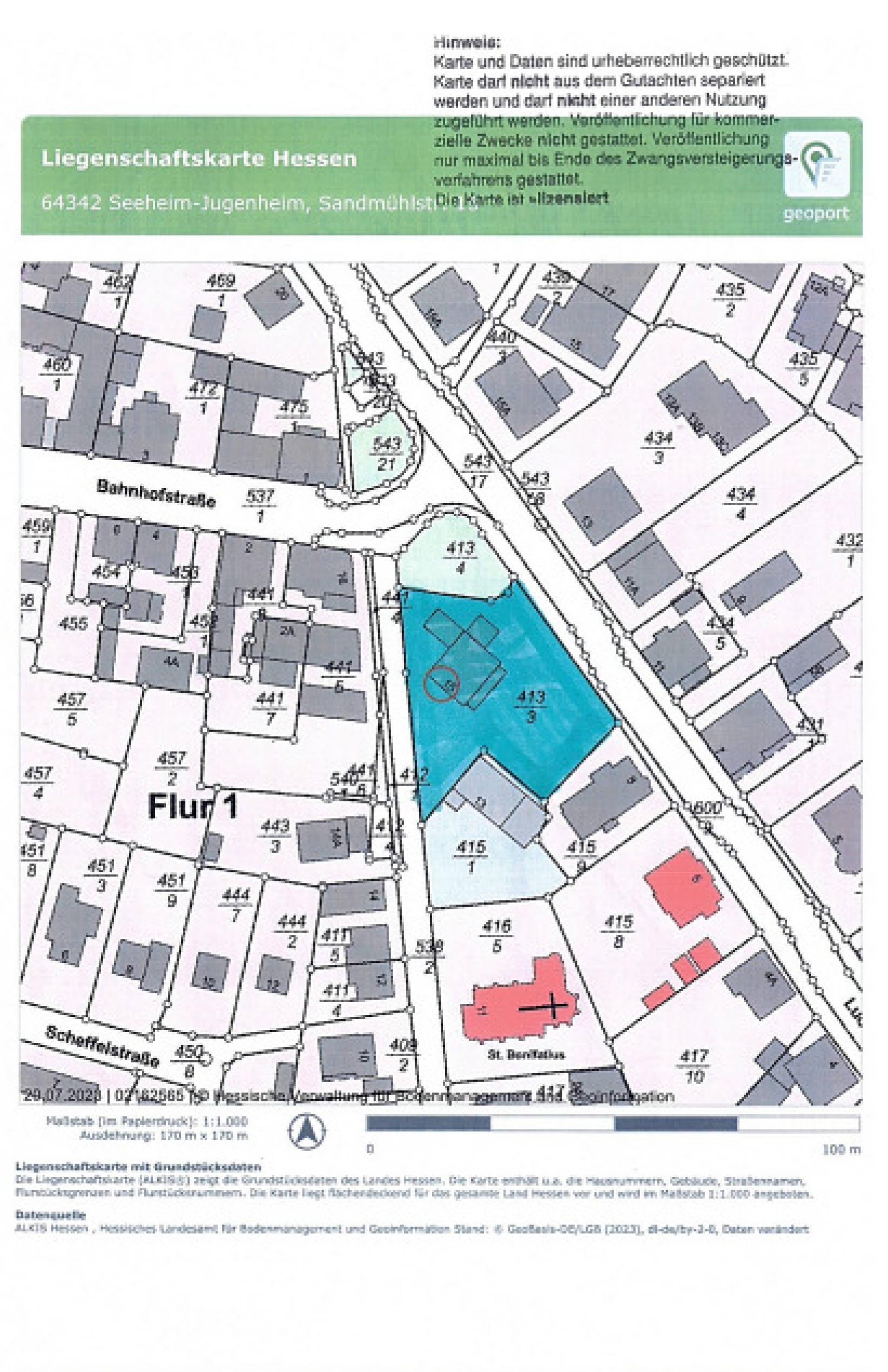 hessen 0061K0034/2022 Sandmühlstraße 15, 64342 Seeheim-Jugenheim, Jugenheim 16