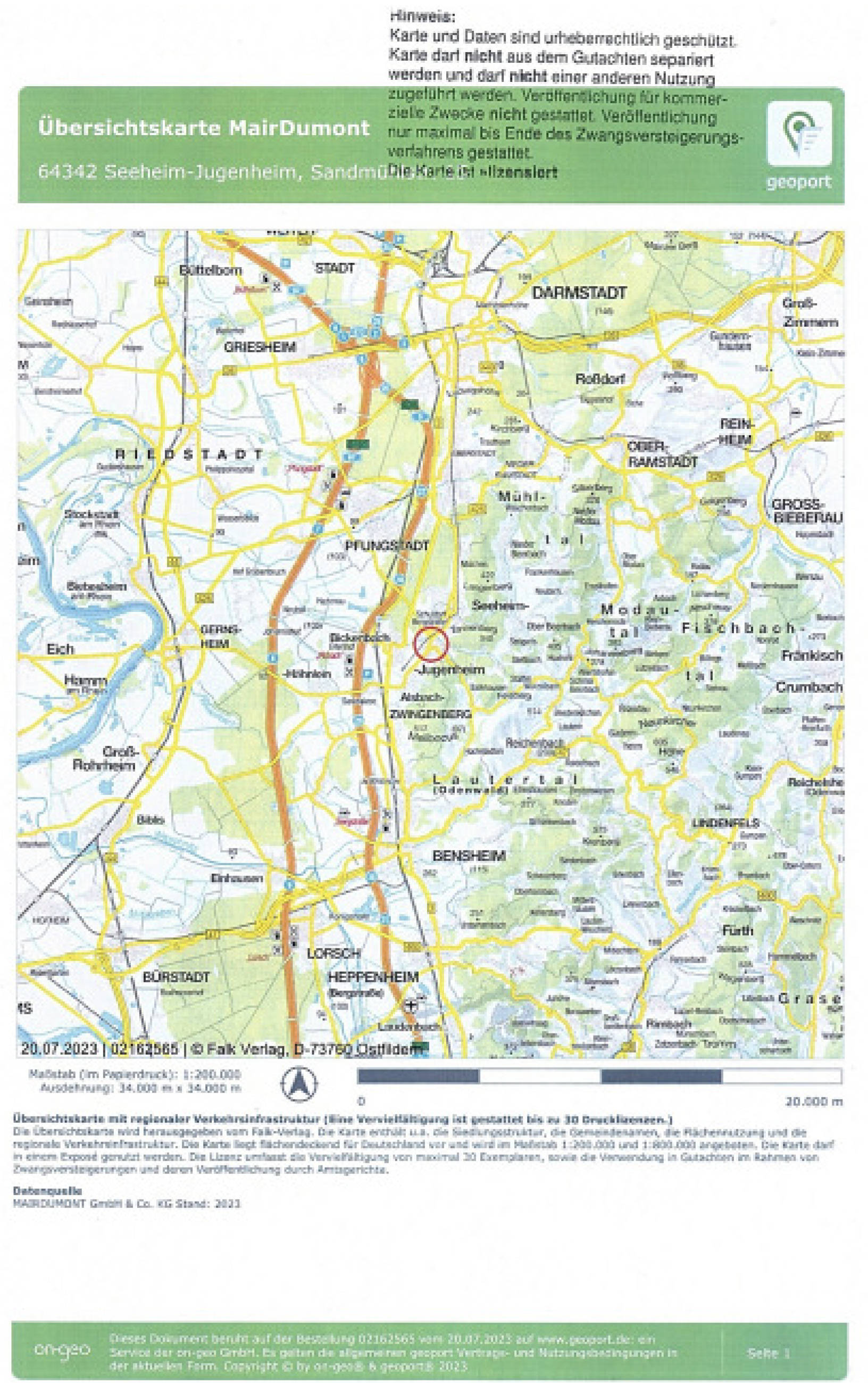 hessen 0061K0034/2022 Sandmühlstraße 15, 64342 Seeheim-Jugenheim, Jugenheim 15