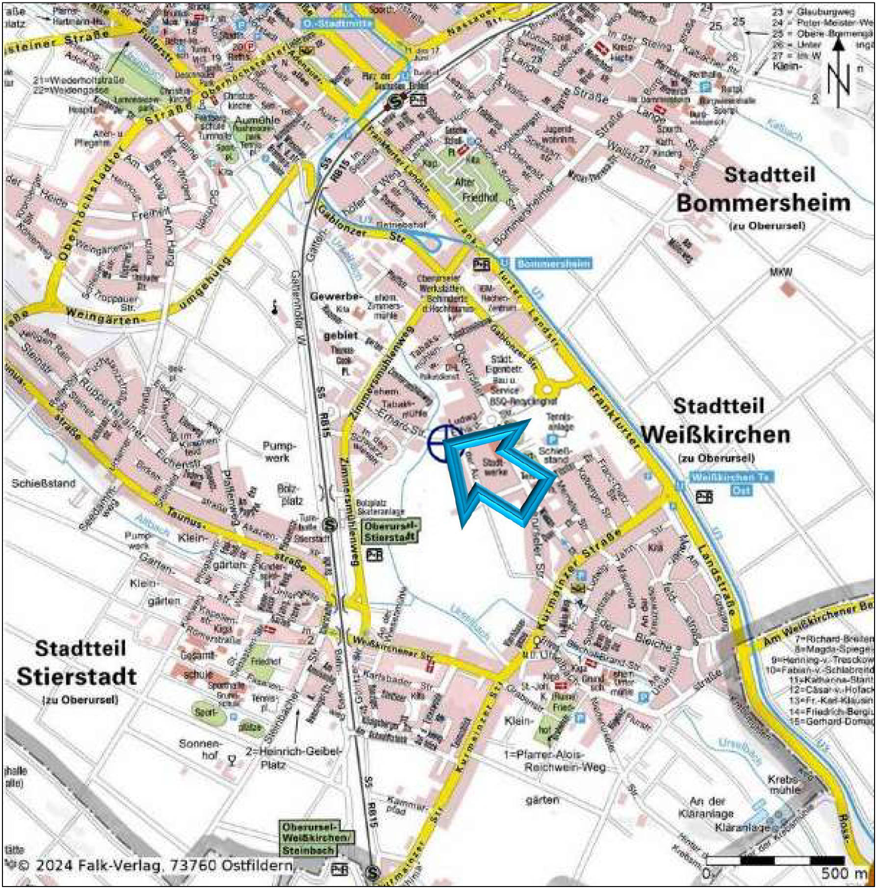 hessen 0061 K 0035/2024 In der Au, 61440 Oberursel, Weißkirchen 17