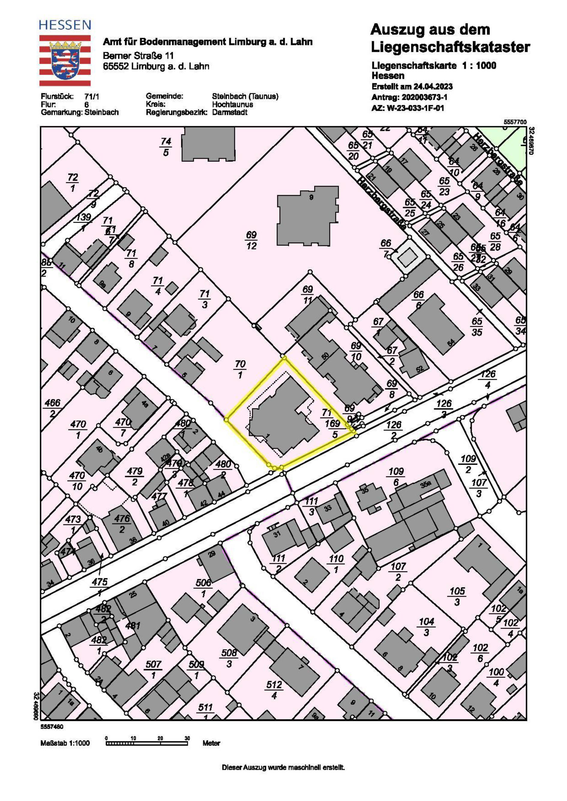 hessen 0061 K 0037/2022 Feldbergstrasse 1, 61449 Steinbach 6