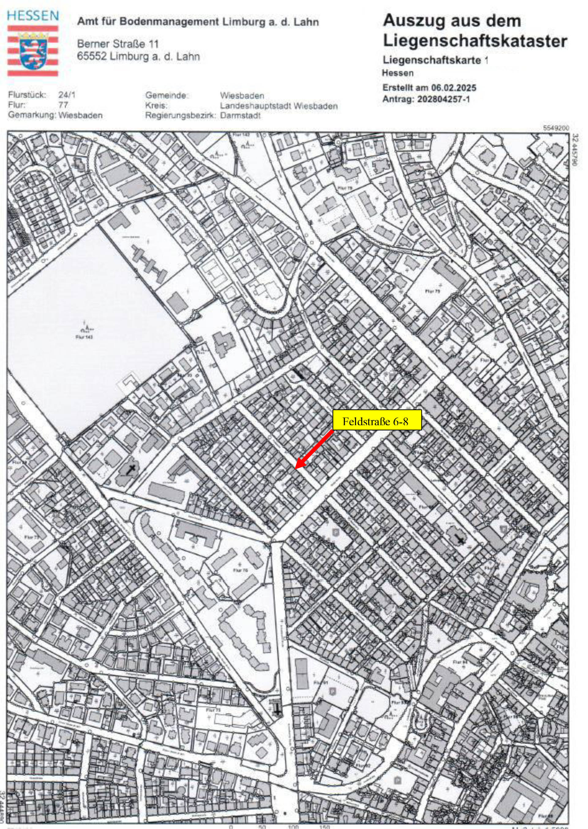 hessen 0061K0066-2024 Feldstraße 6-8, 65183 Wiesbaden