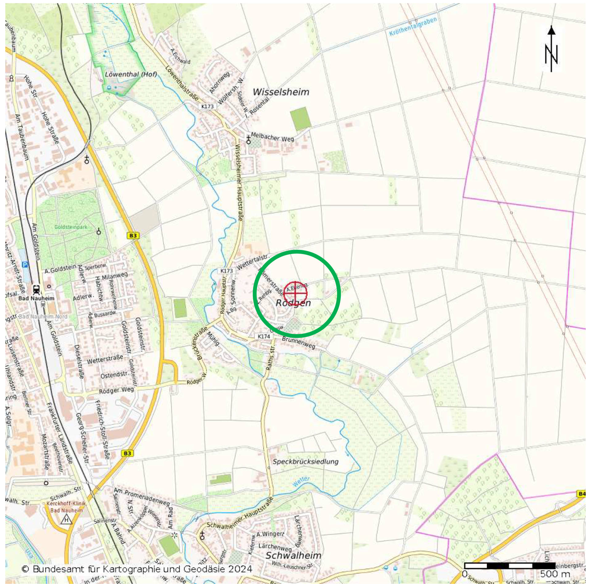 hessen 0063 K 0026/2024 Am Ellerberg  3a, 61231 Bad Nauheim, Rödgen 24