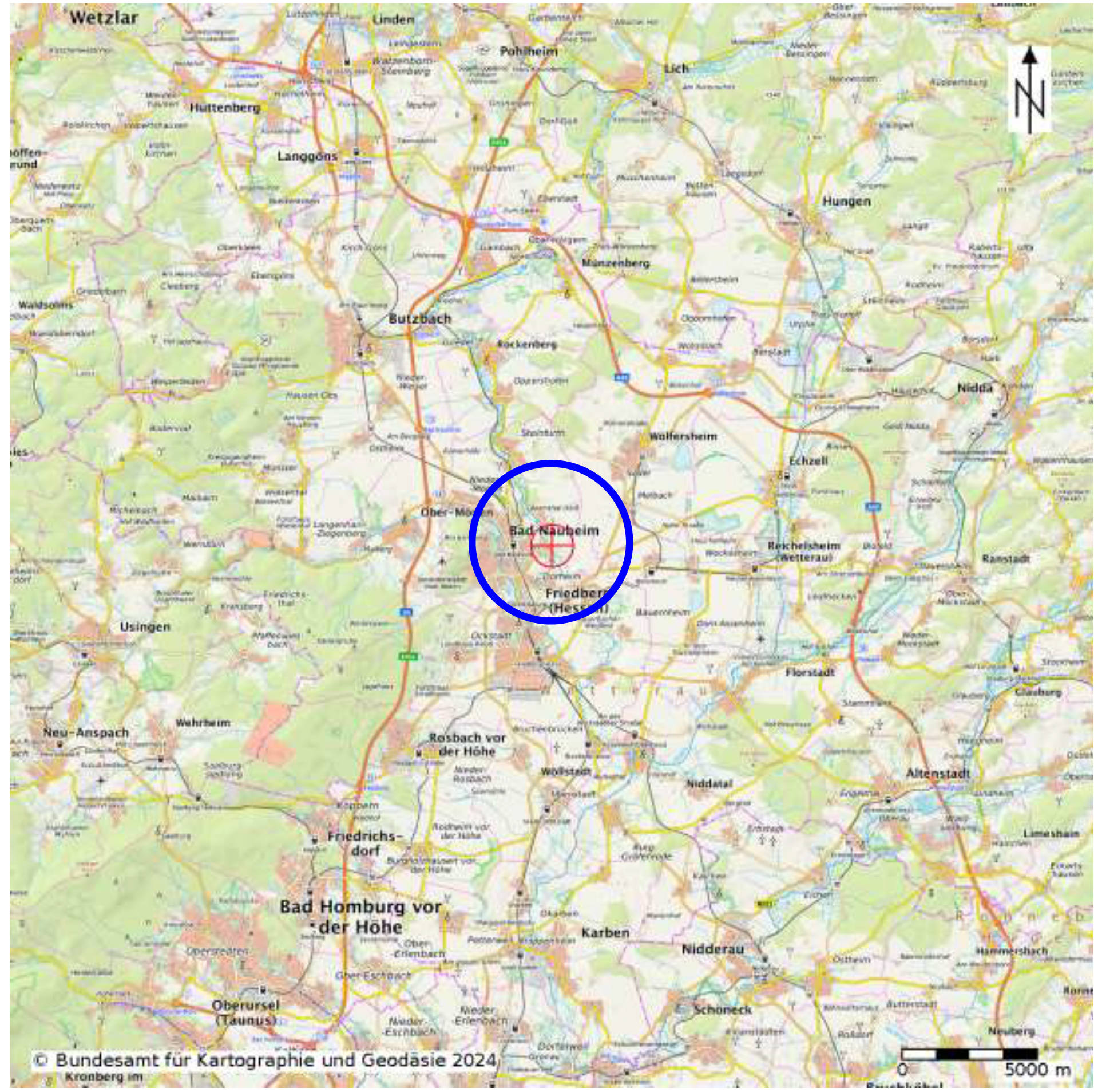 hessen 0063 K 0026/2024 Am Ellerberg  3a, 61231 Bad Nauheim, Rödgen 26