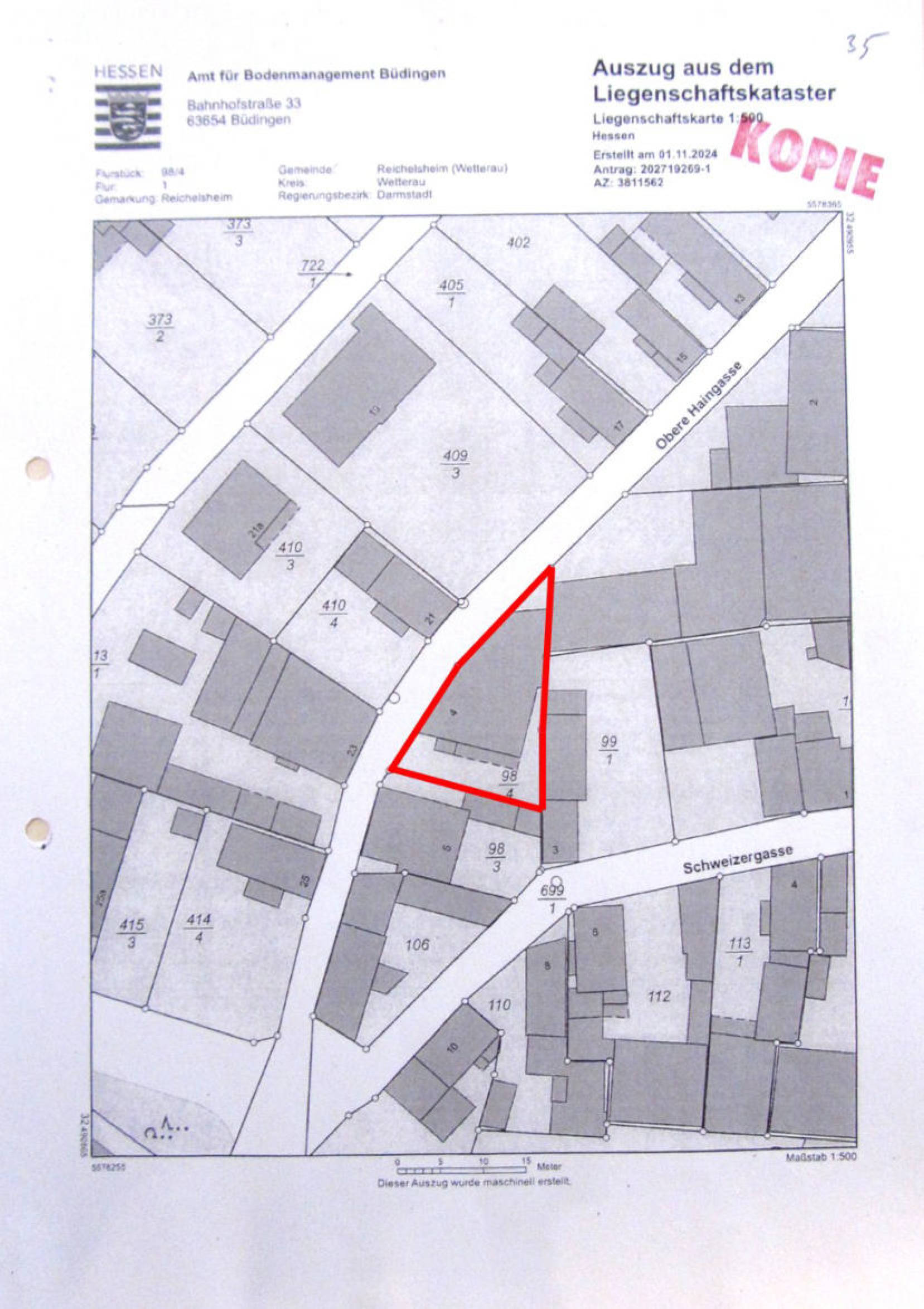 hessen 0063K0029-2024 Obere Haingasse 4, 61203 Reichelsheim 20