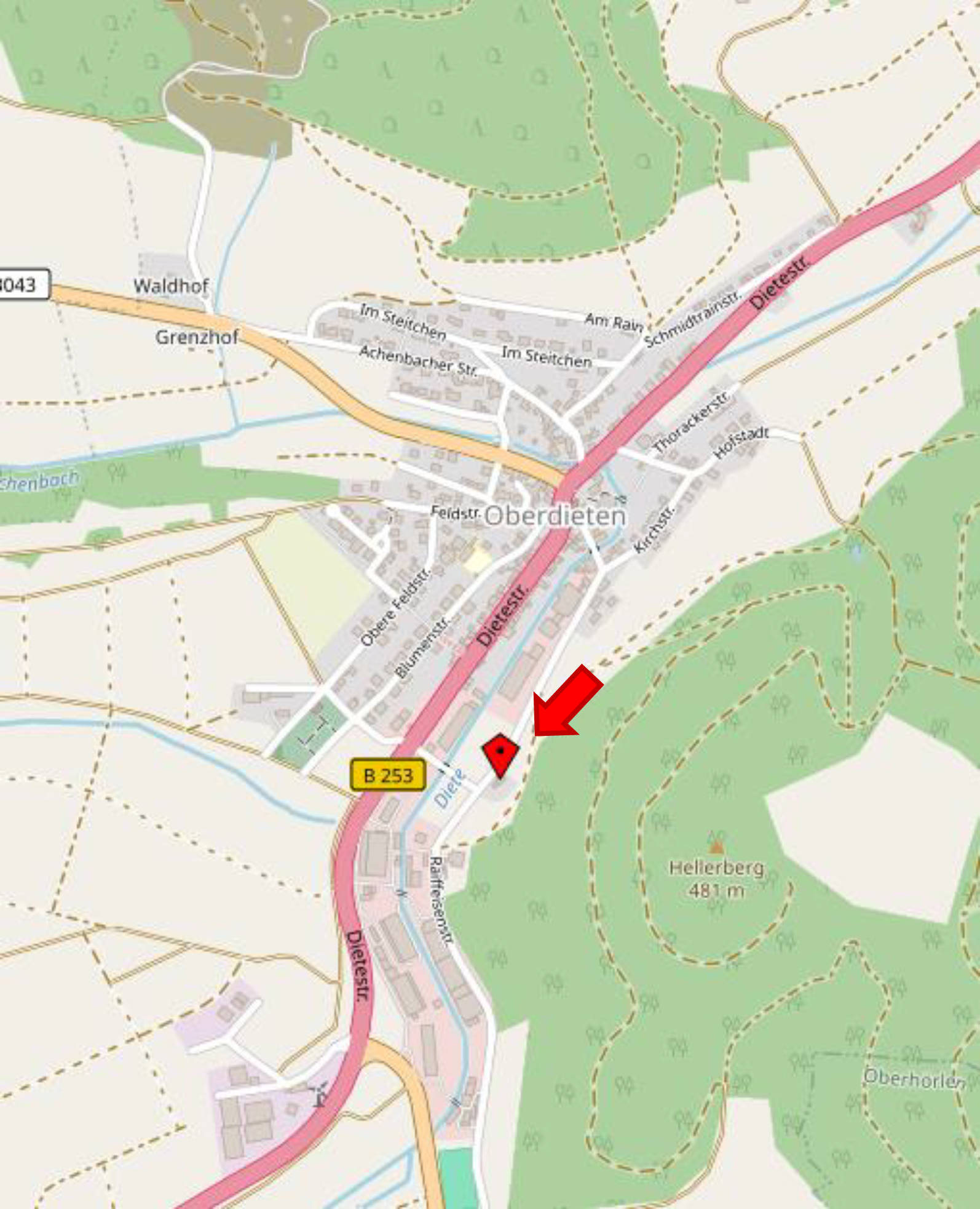 hessen 0070 K 0002/2025 Raiffeisenstraße  5, 35236 Breidenbach, Oberdieten 28