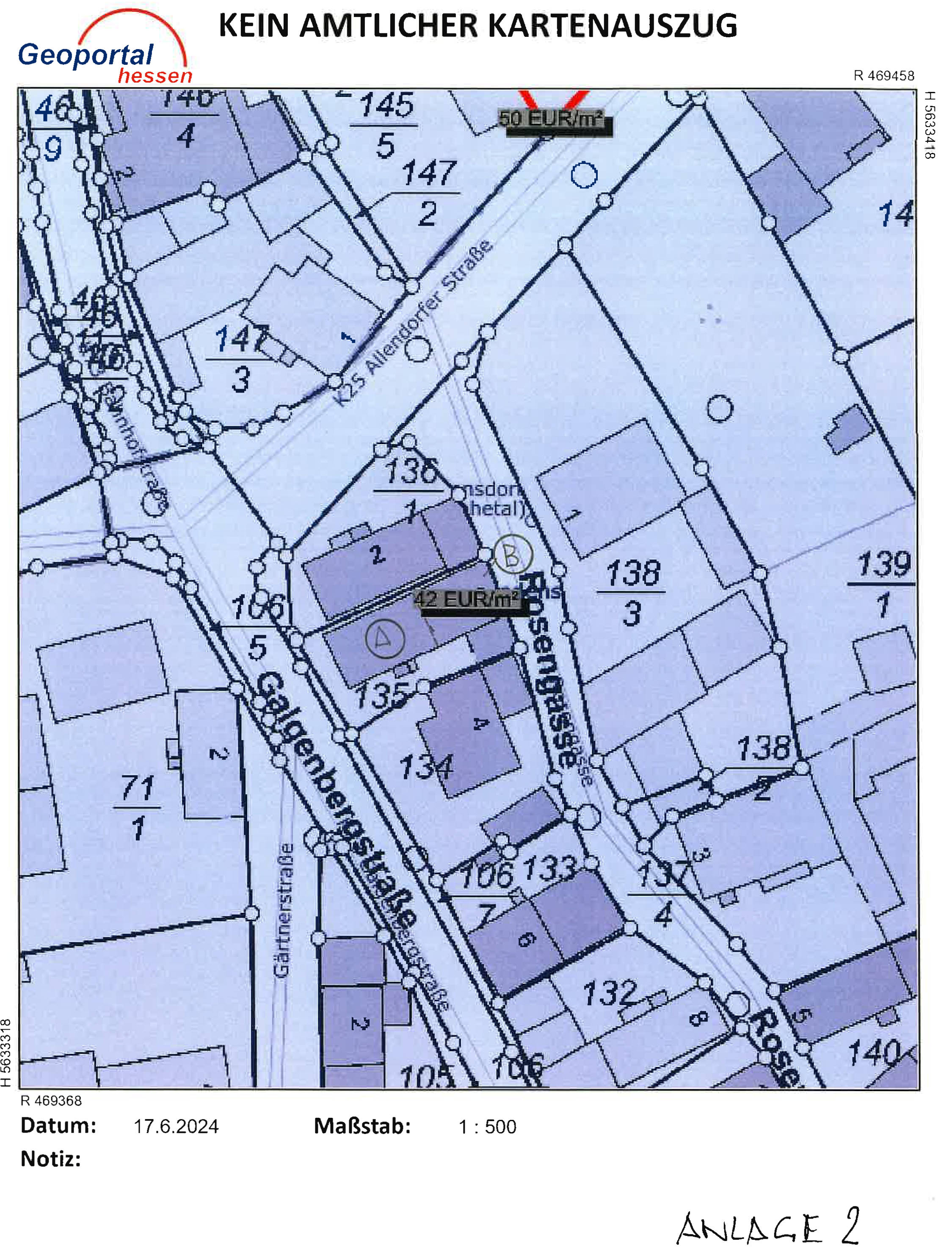 hessen 0070K0003/2024 Rosengasse 2, 35232 Dauthpetal, Friedensdorf 14