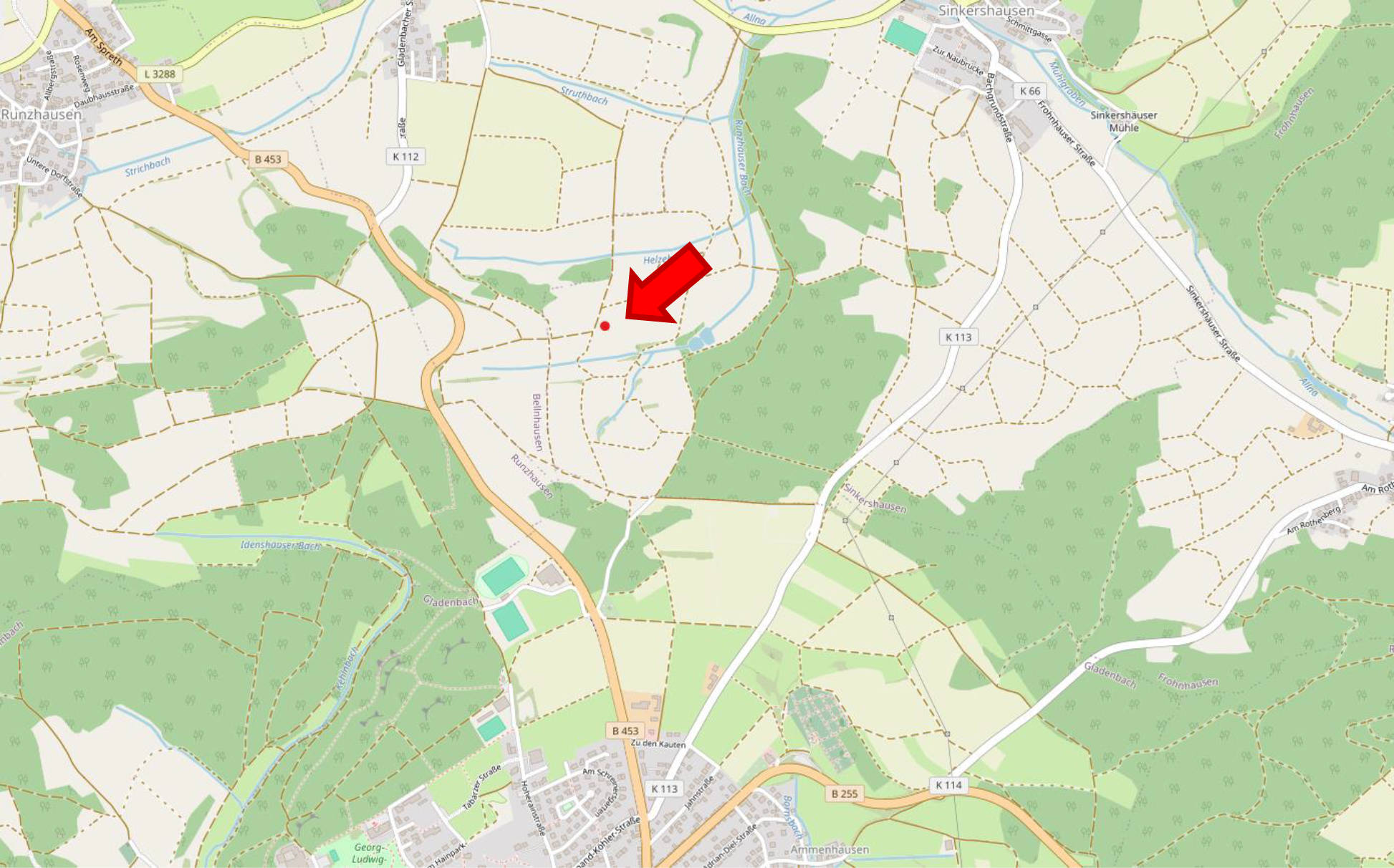 hessen 0070K0026-2023 im hinteren Mittelscheid, 35075 Gladenbach, Sinkerskausen 8