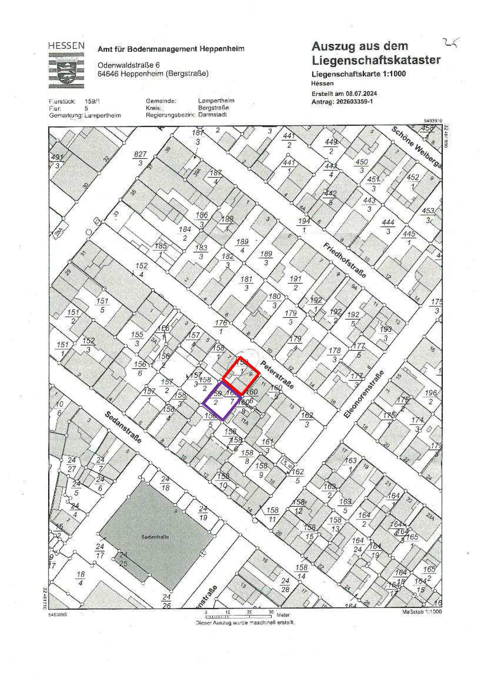 hessen 0071 K 0027/2024 Peterstr.  9, 68623 Lampertheim 29