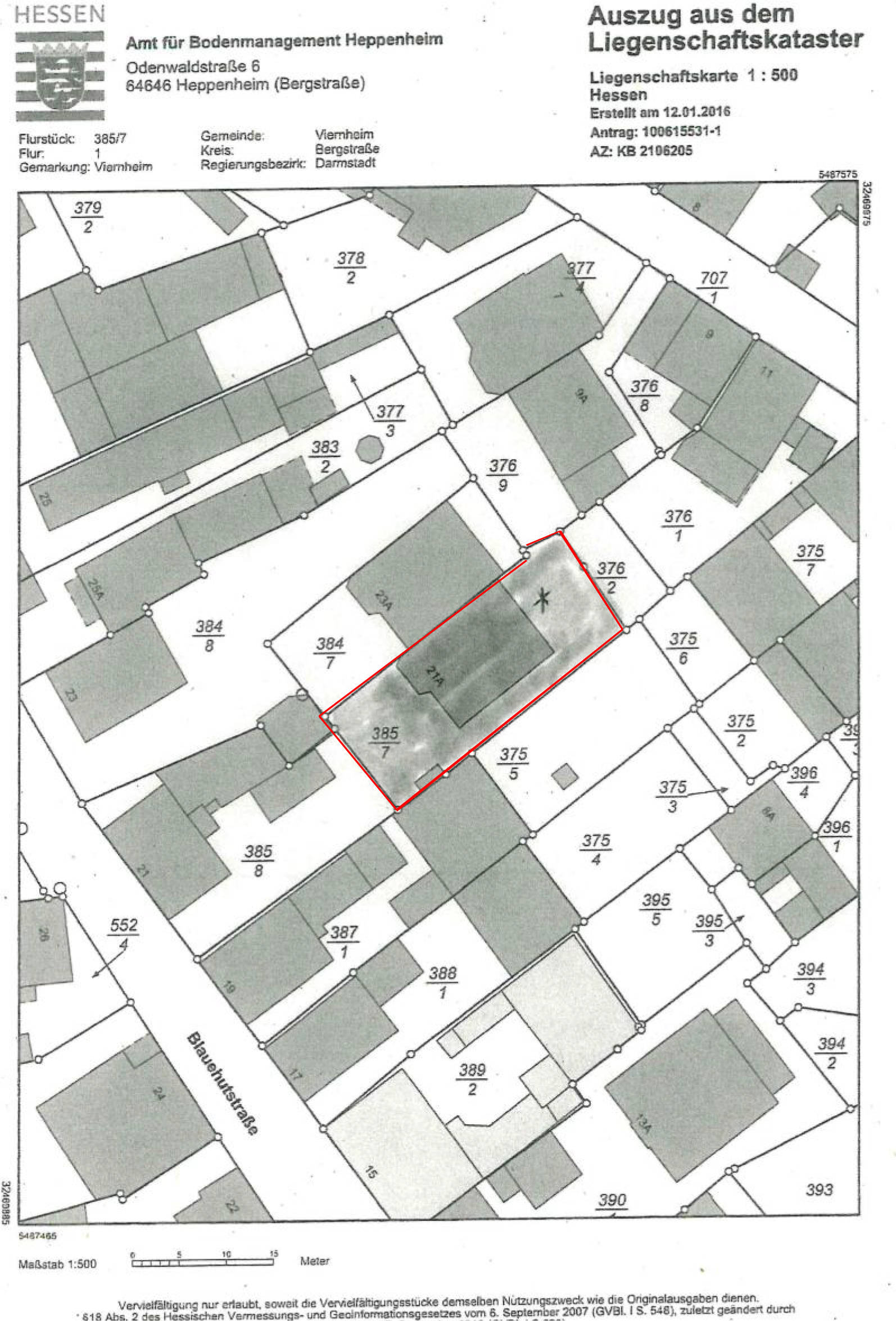 hessen 0071K0029/2023 Blauehutstraße  21a, 68519 Viernheim 15