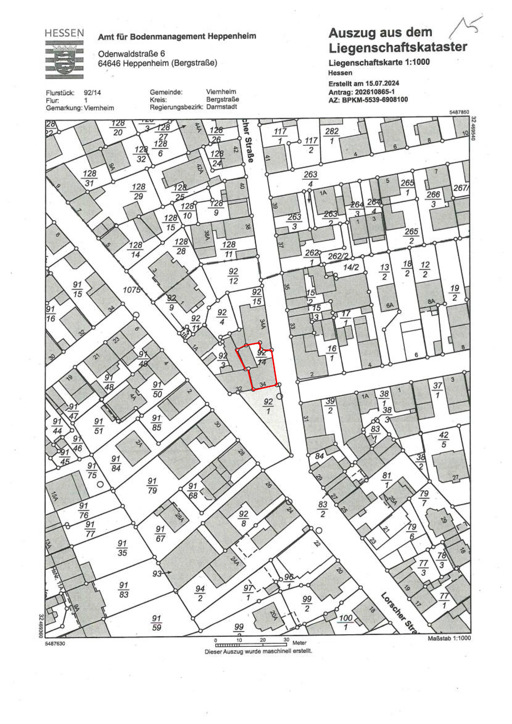 hessen 0071K0034/2024 Lorscher Str.  34, 68519 Viernheim 12
