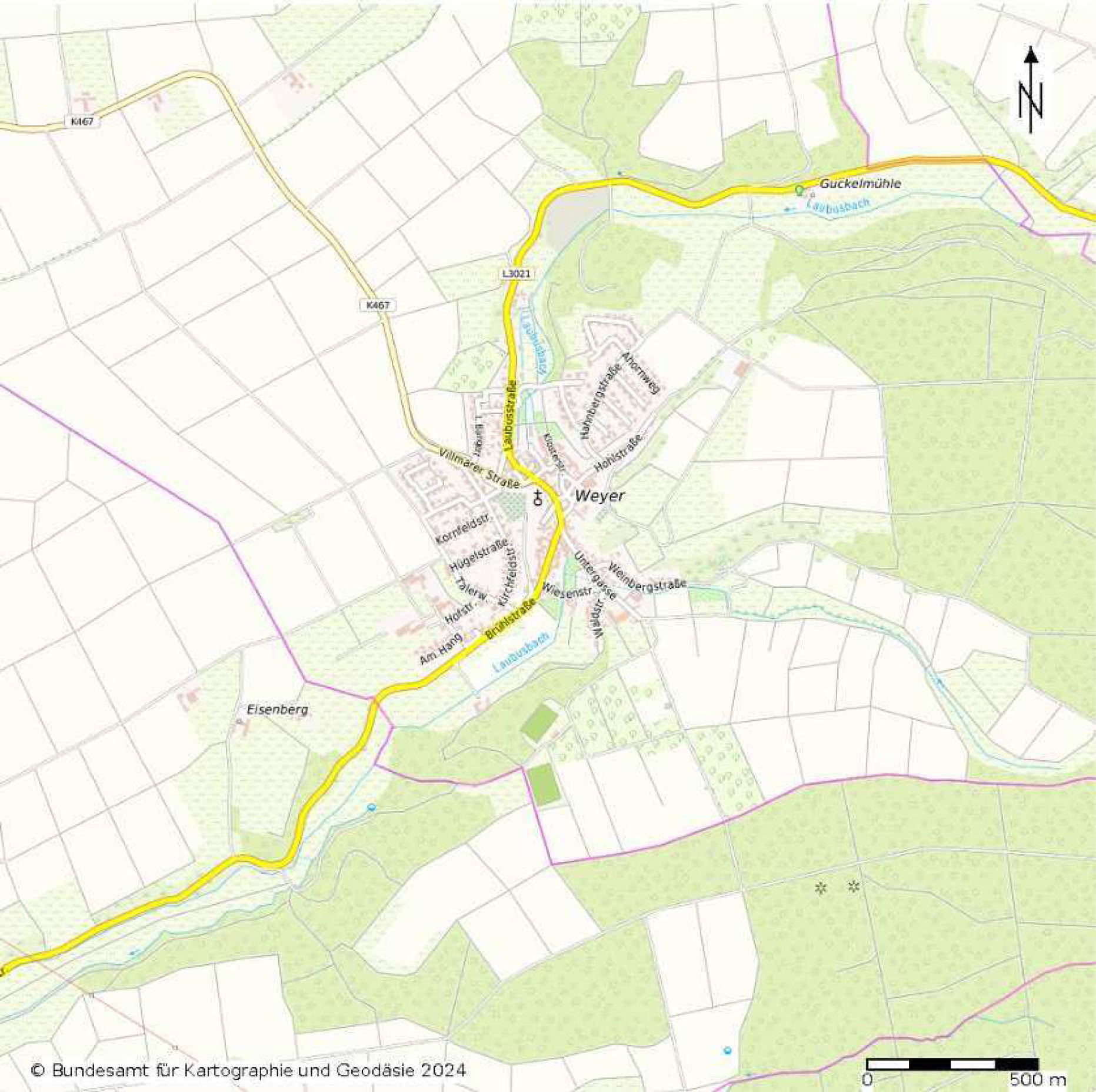 hessen 0074K0001/2022 Brühlstraße  12, 65606 Villmar, Weyer 14