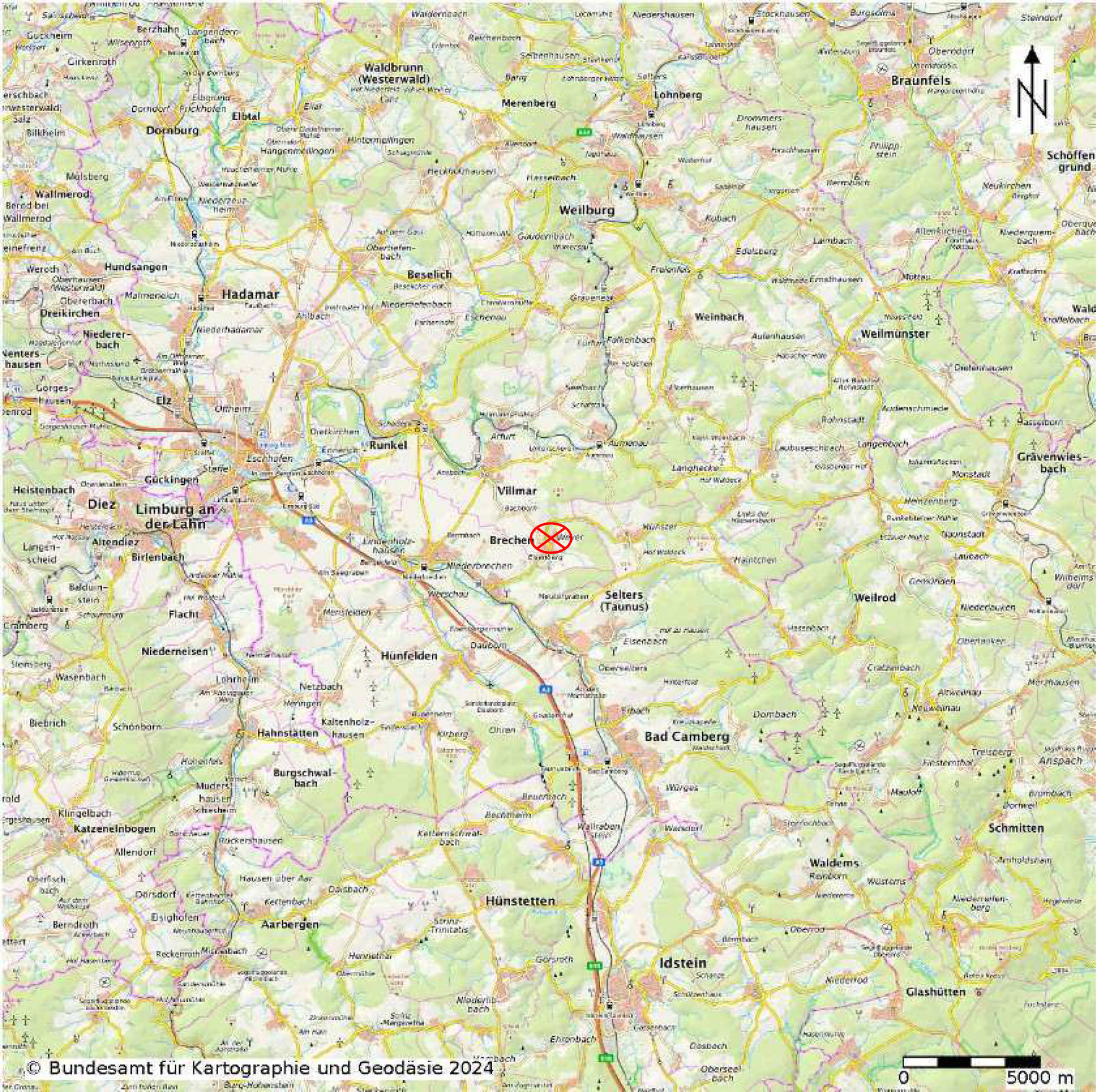 hessen 0074K0001/2022 Brühlstraße  12, 65606 Villmar, Weyer 13