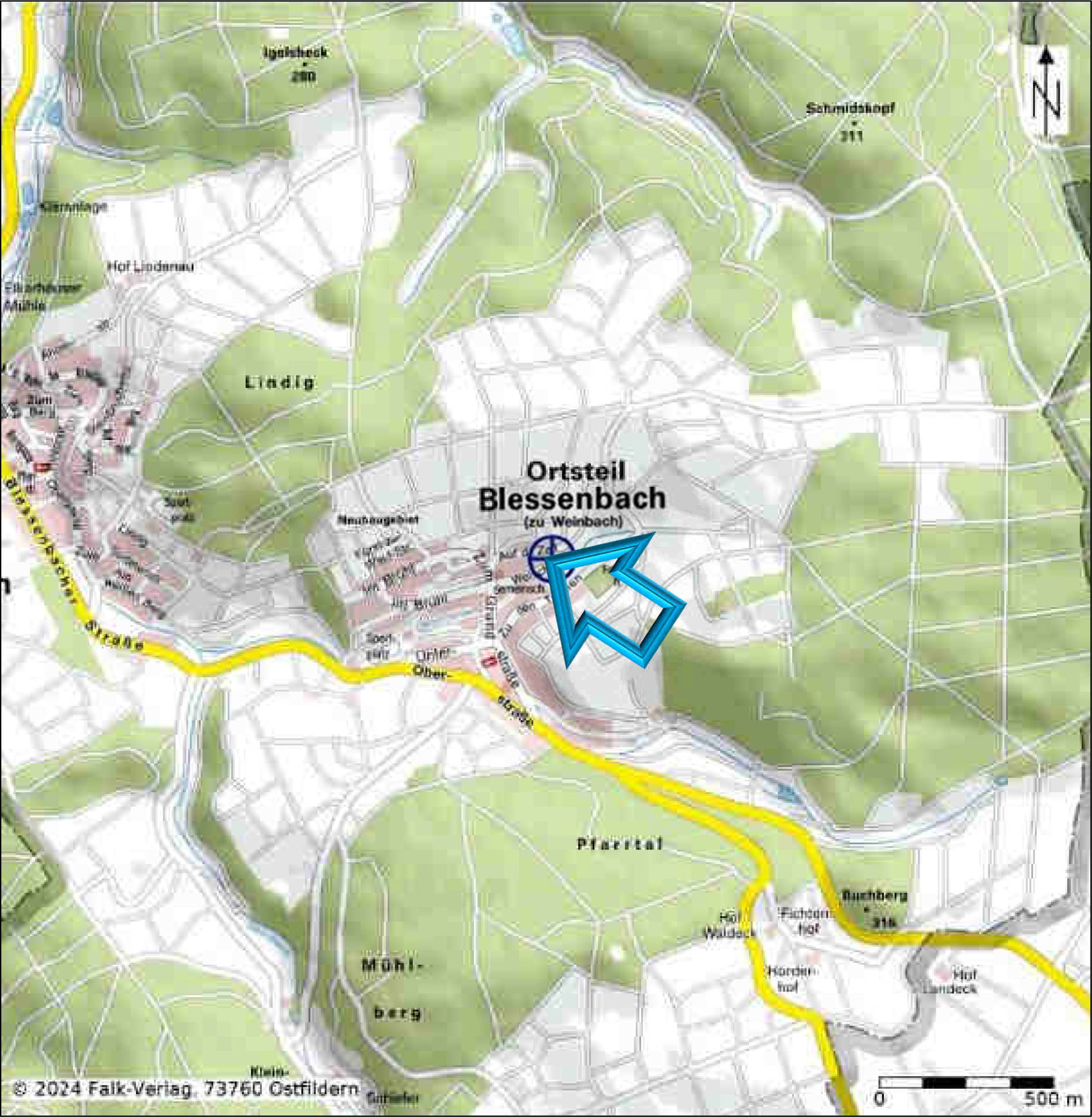 hessen 0074 K 0027/2023 Auf der Zeil  16, 35796 Weinbach, Blessenbach 14