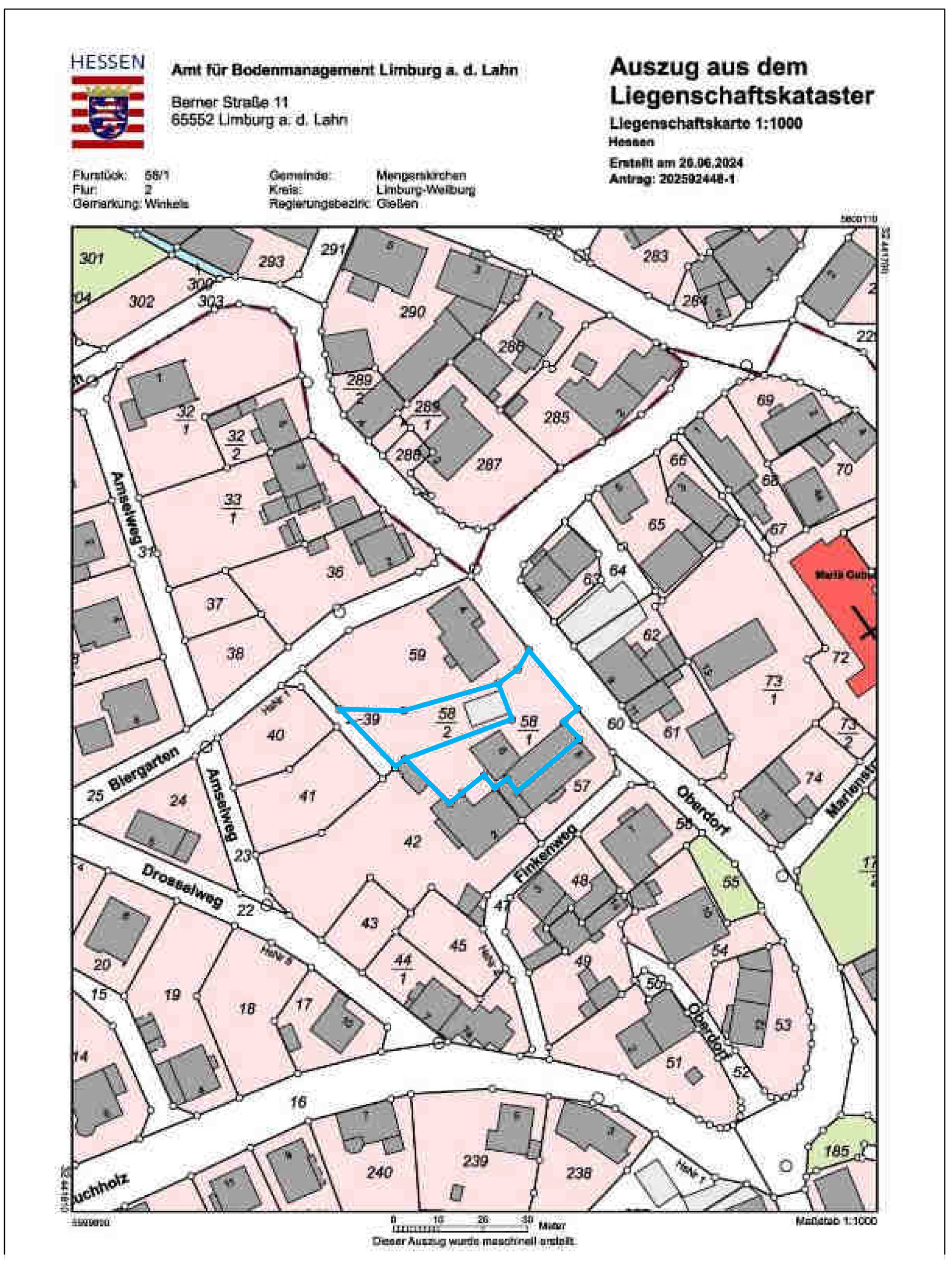 hessen 0077K0002-2024 Oberdorf  6, 35794 Mengerskirchen, Winkels
