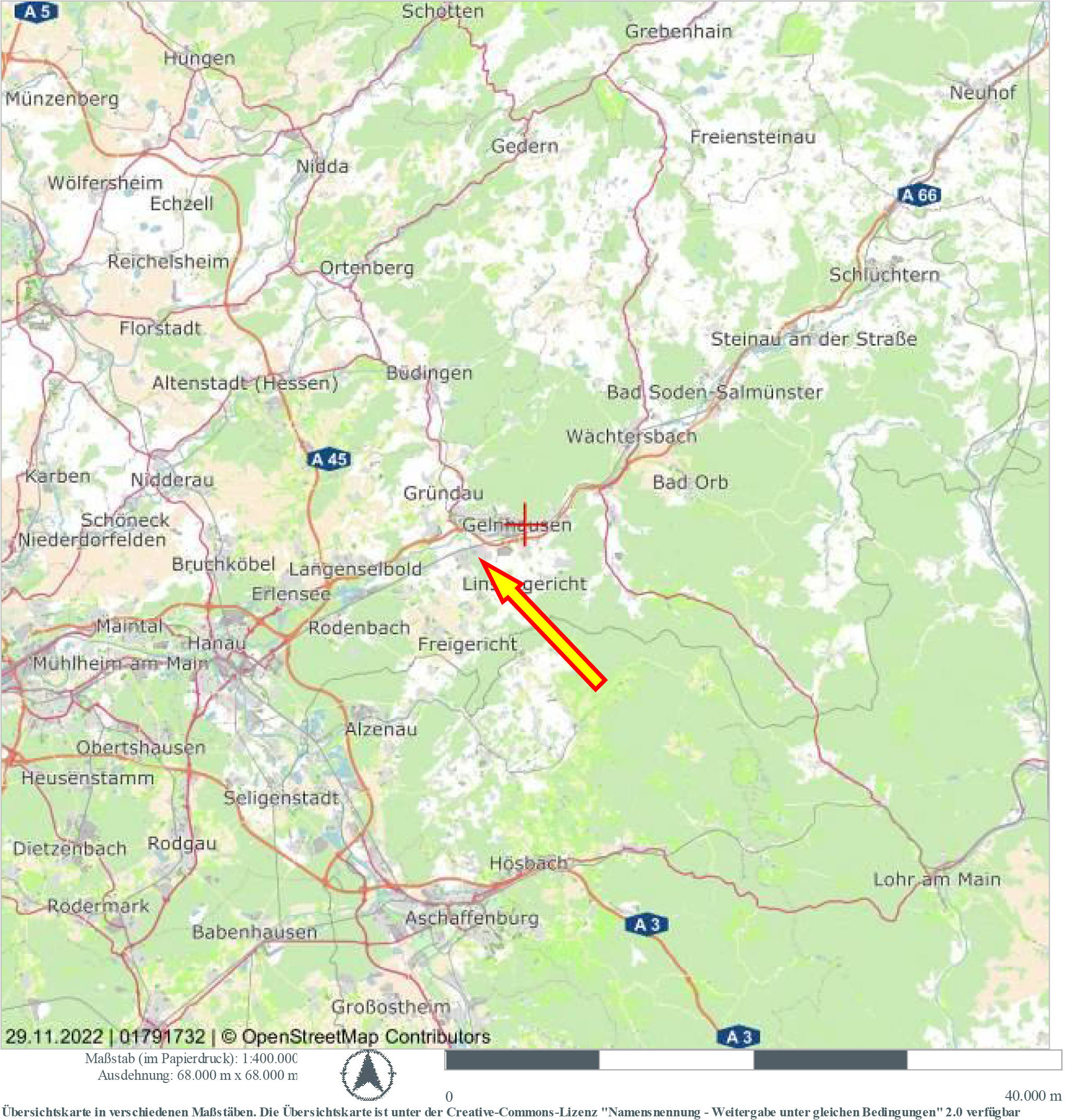 hessen 0081 K 0007/2023 Europastraße  4, 63571 Gelnhausen, Meerholz 28