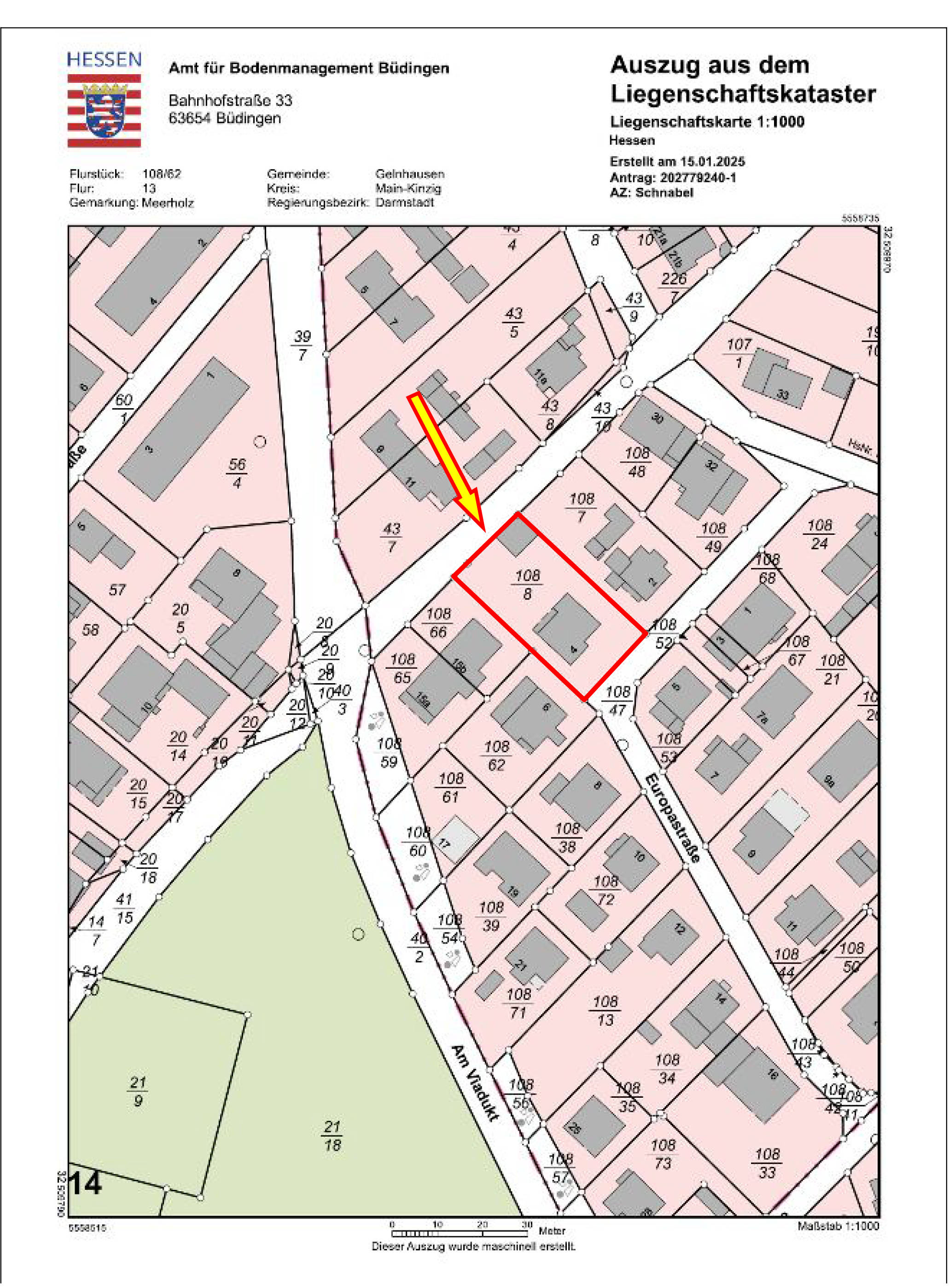 hessen 0081 K 0007/2023 Europastraße  4, 63571 Gelnhausen, Meerholz 27