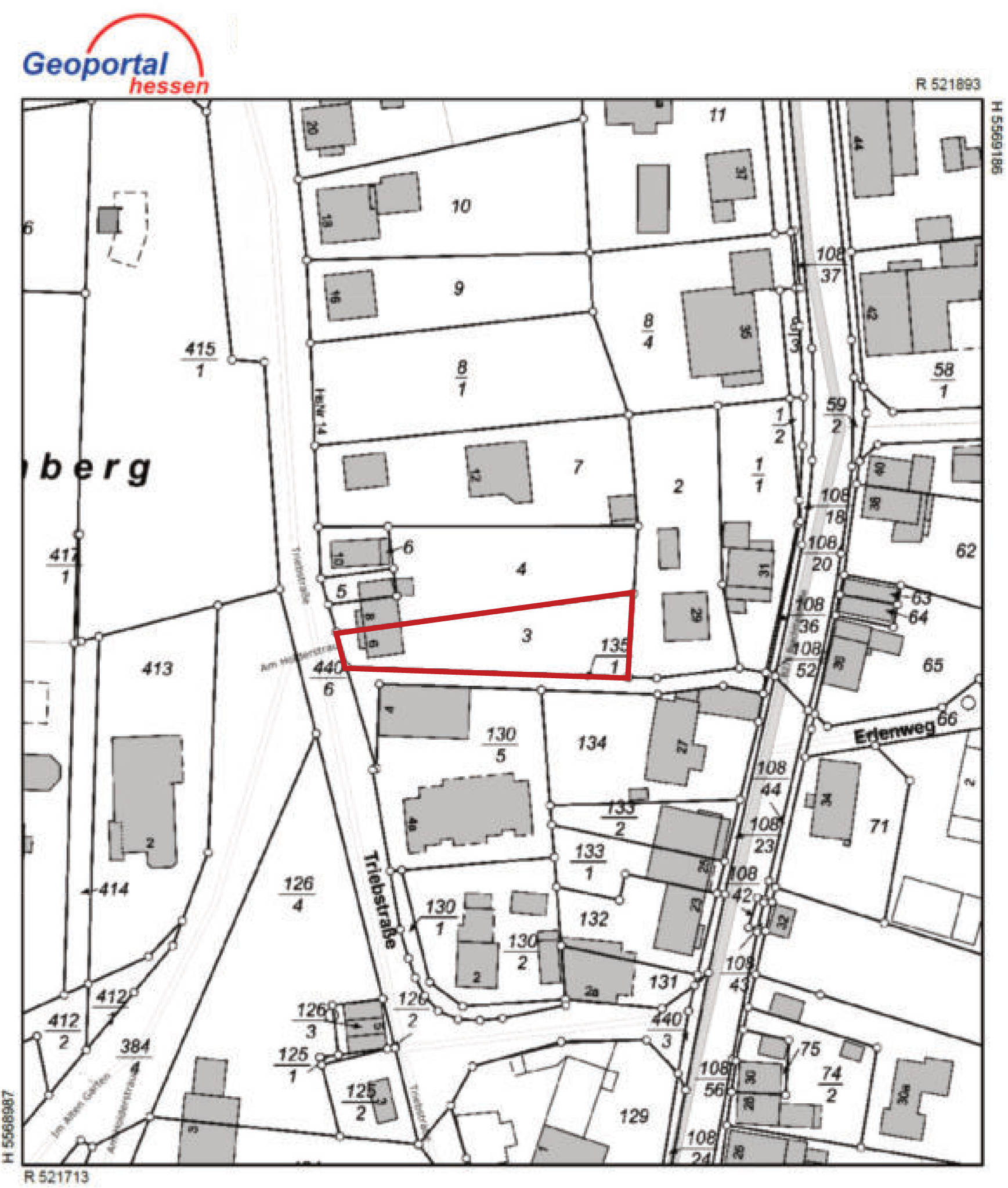 hessen 0082 K 0019/2024 Triebstraße 6, 63636 Wächtersbach, Hesseldorf 17
