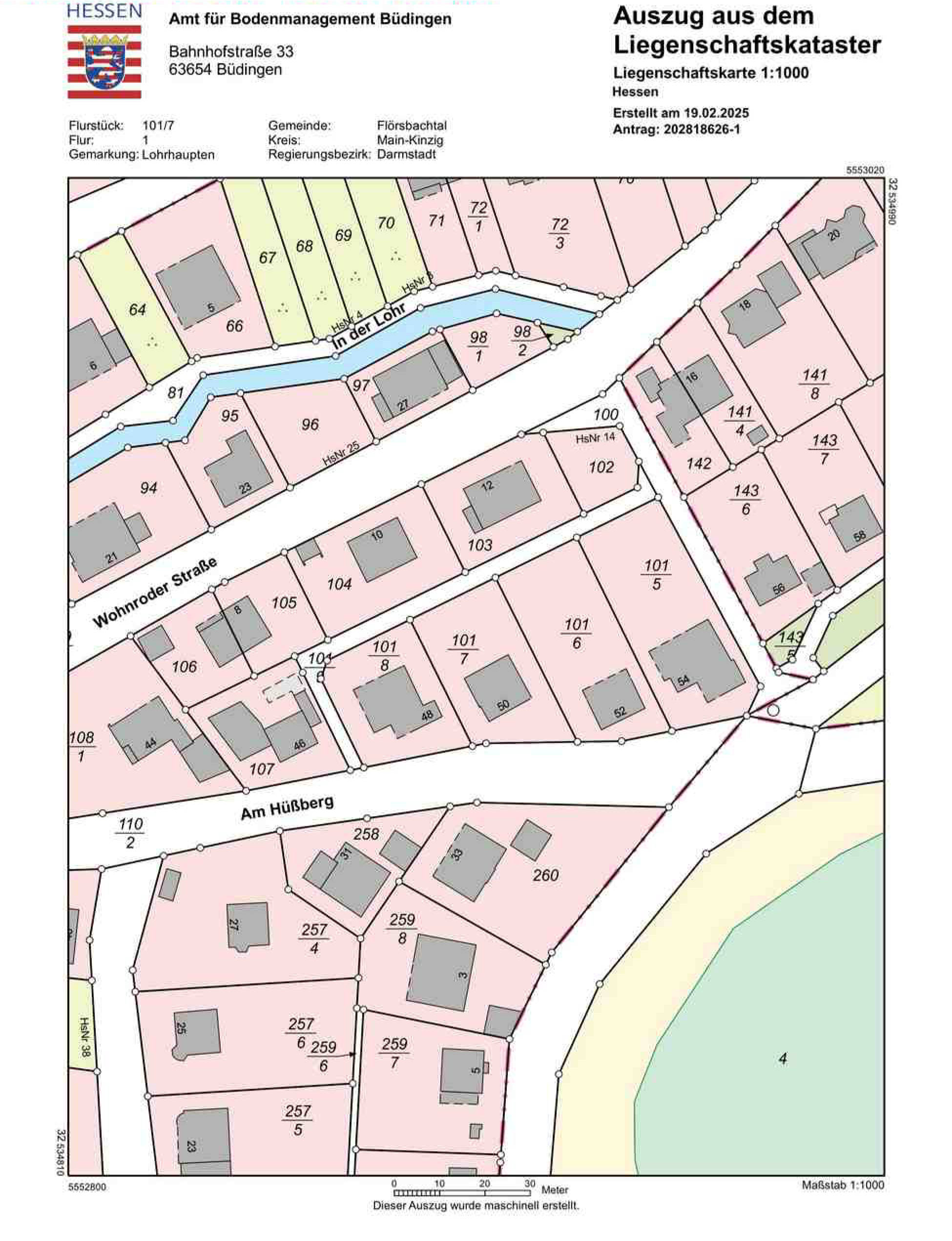 hessen 0082 K 0031/2023 Am Hüßberg  50, 63639 Flörsbachtal, Lohrhaupten 8