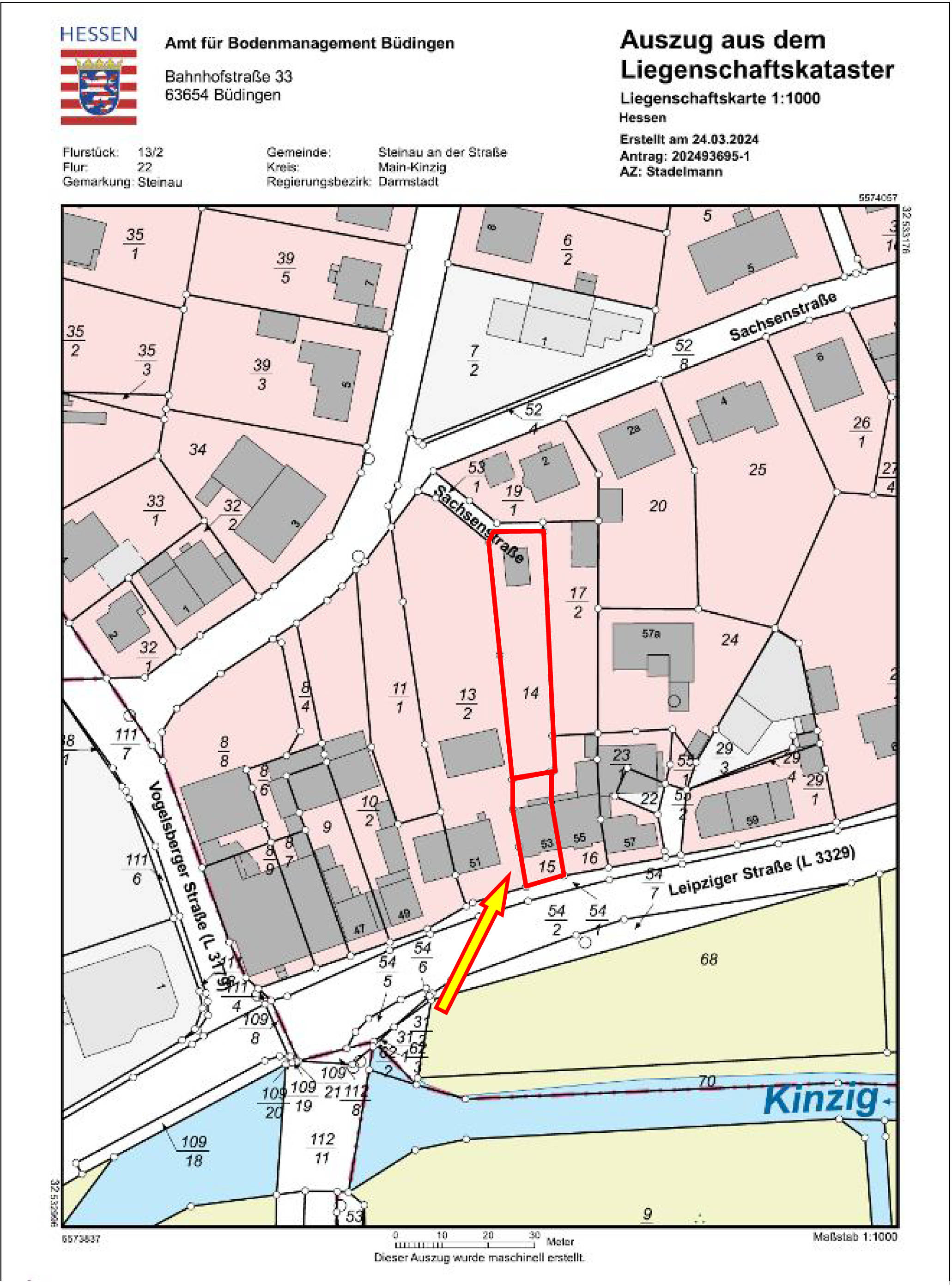 hessen 0082 K 0056/2023 Leipziger Straße 53, 36396 Steinau 34