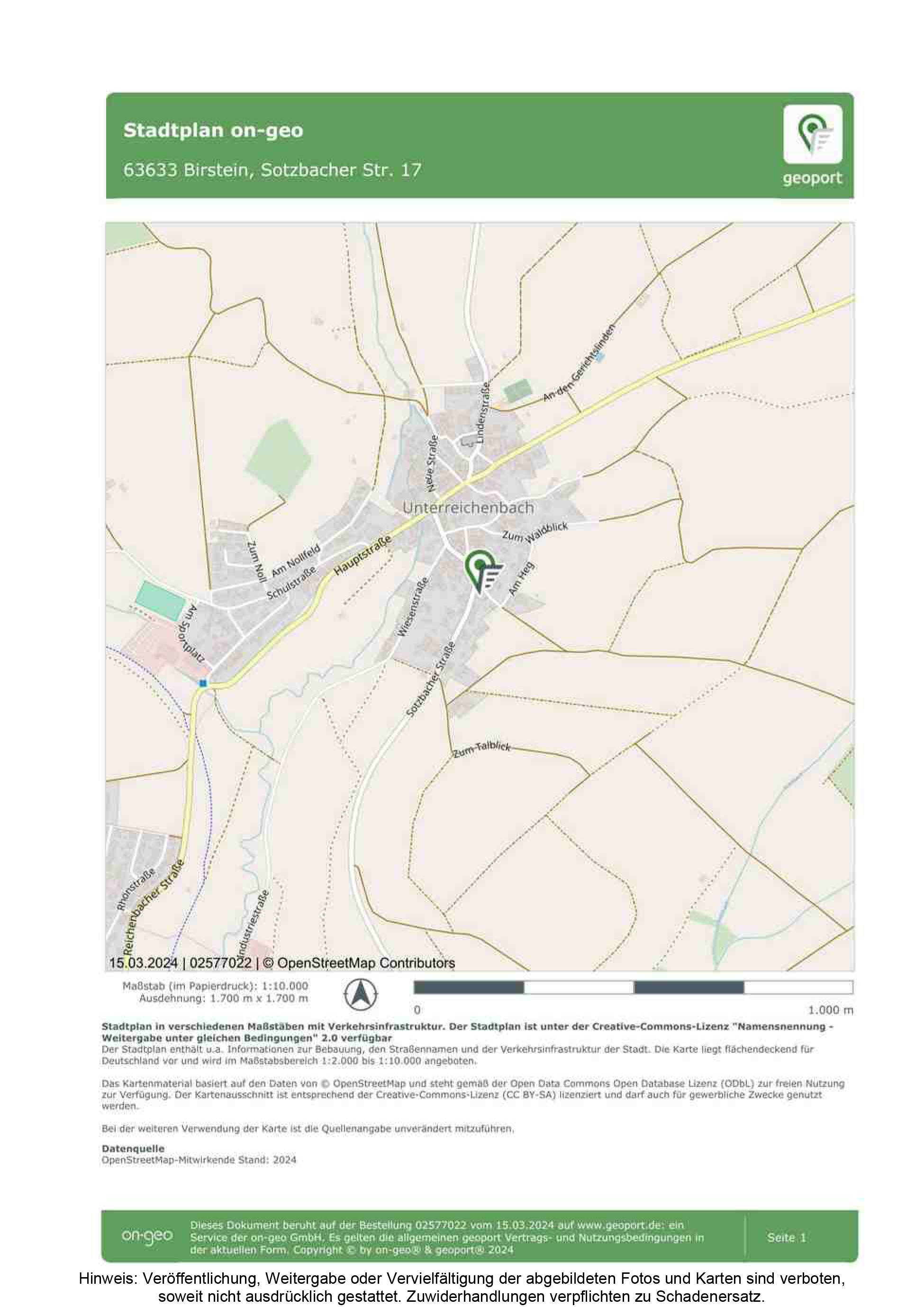 Wohn-/Geschäftshaus, land- und forstwirtschaftlich genutztes Grundstück in Sotzbacher Straße 17, 63633 Birstein, Unterreichenbach - Bild 5