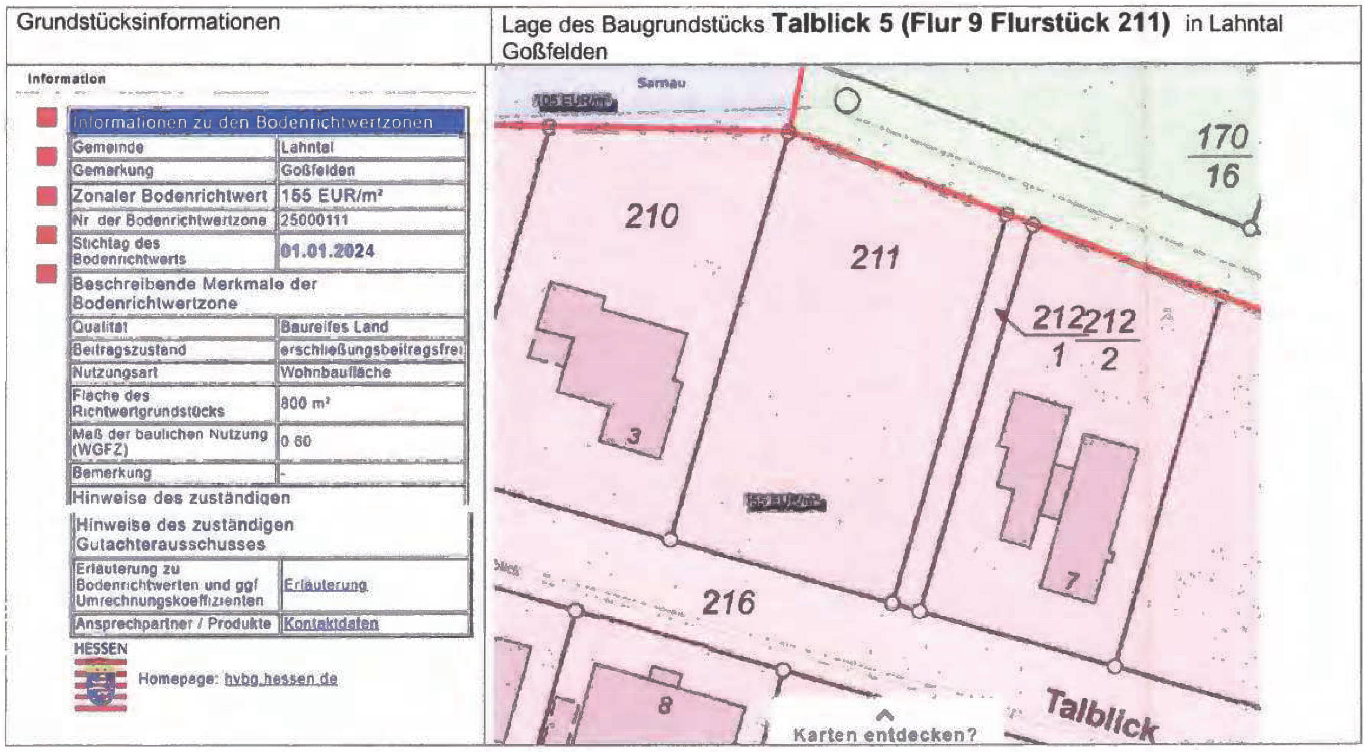 hessen 0085 K 0014/2024 Talblick 5, 00000 Lahntal, Goßfelden 7