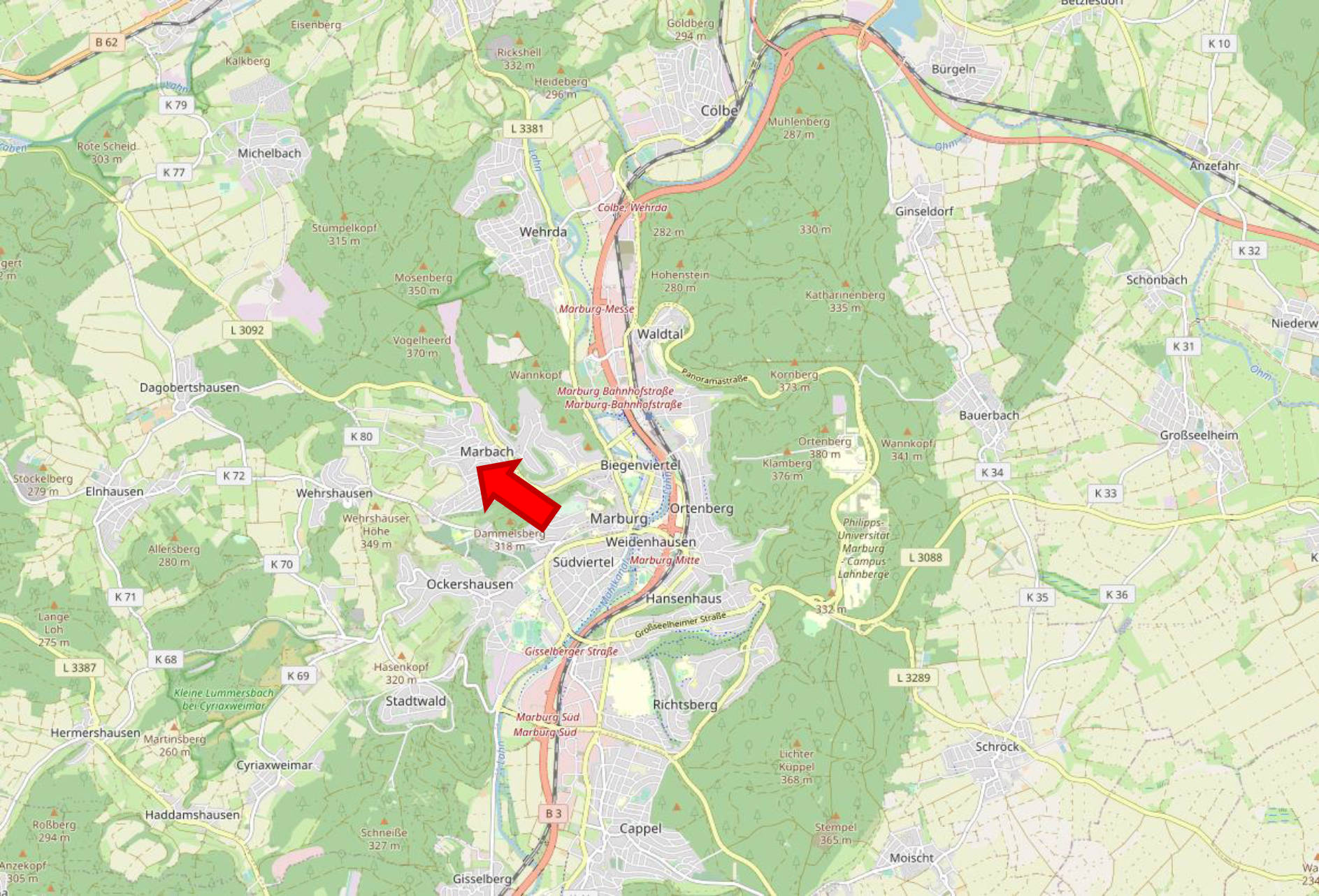 Zweifamilienhaus in Köhlersgrundgasse 11, 35037 Marburg - Bild 2