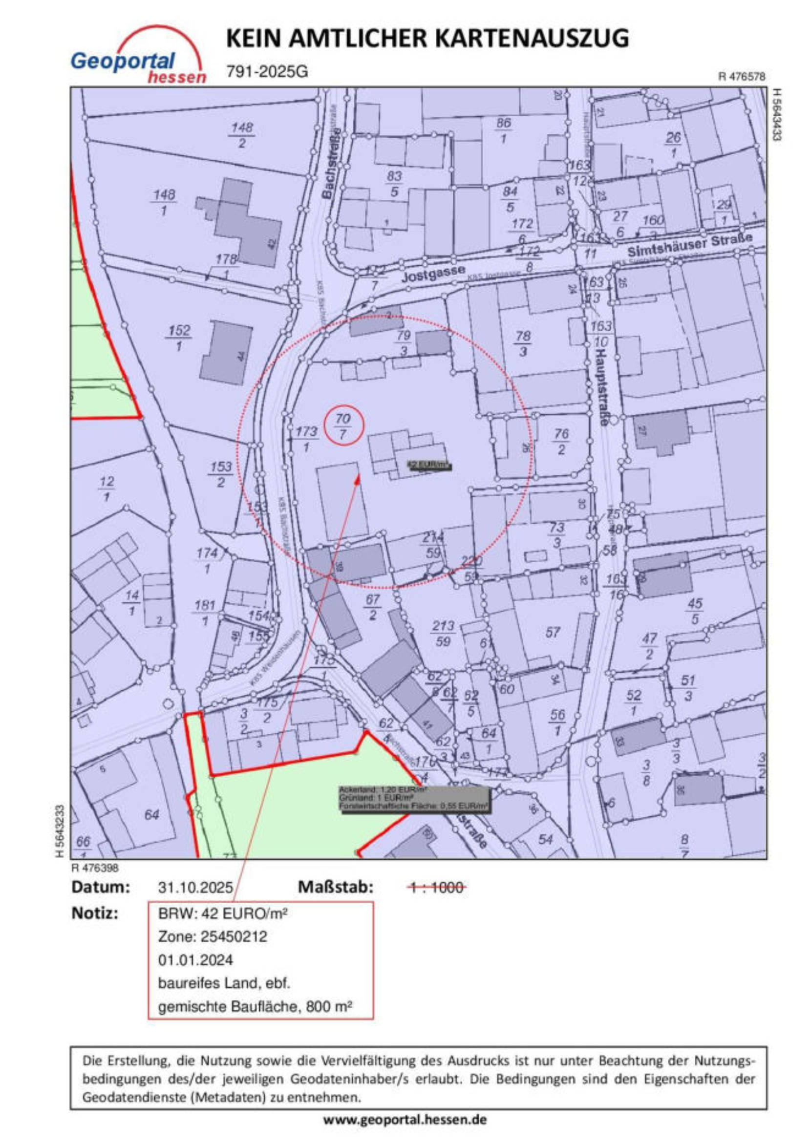hessen 0085 K 0025/2025 Hauptstraße 28, 35117 Münchhausen, Niederasphe 18
