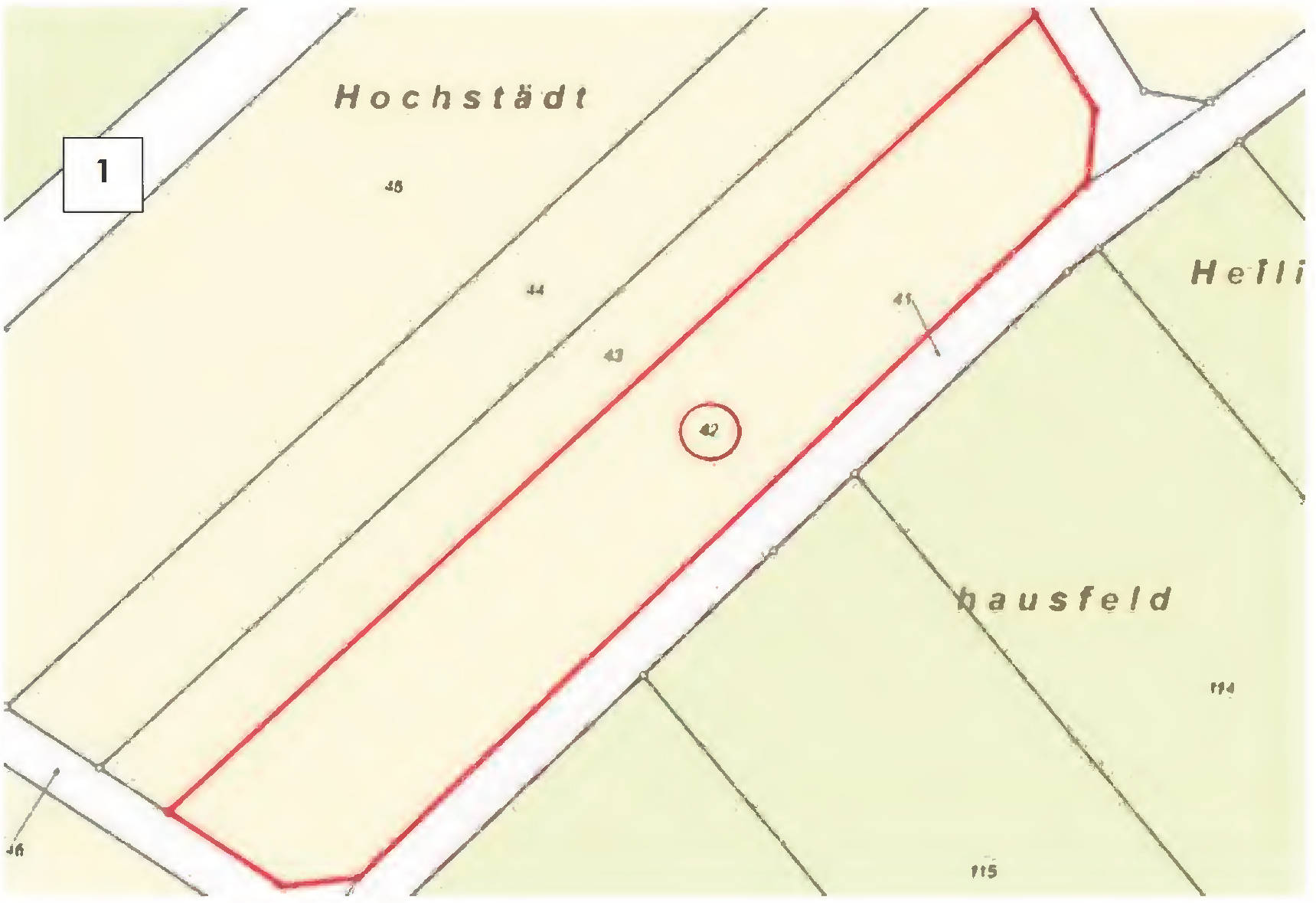 land- und forstwirtschaftlich genutztes Grundstück 0091 K 0023-2024 An der Hochstädt, 35644 Hohenahr, Ahrdt