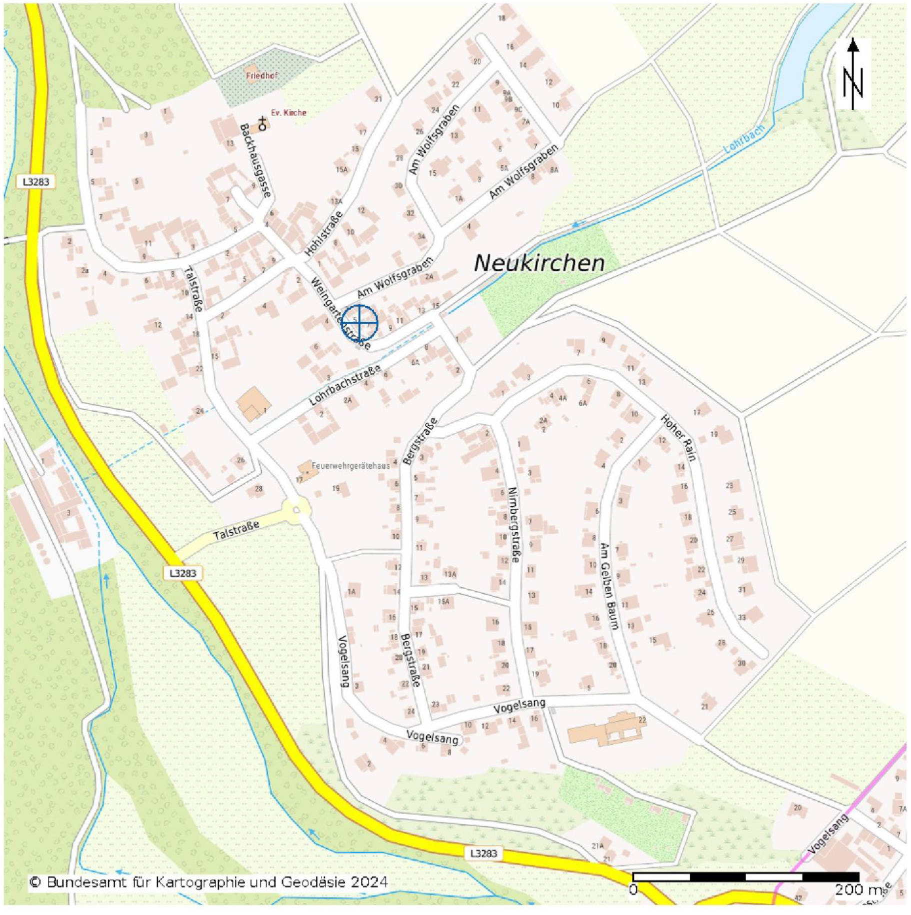 hessen 0093K0020-2024 Weingartenstraße 5, An der Weingartenstraße, 35619 Braunfels, Neukirchen