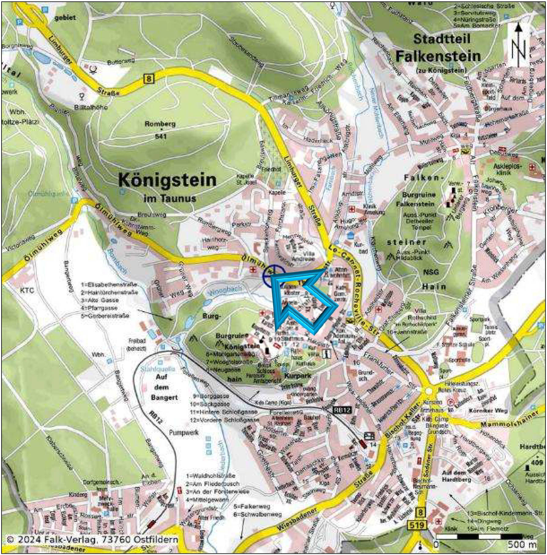 hessen 0095 K 0016/2024 Hainholzweg/Ölmühlweg, 61462 Königstein 12
