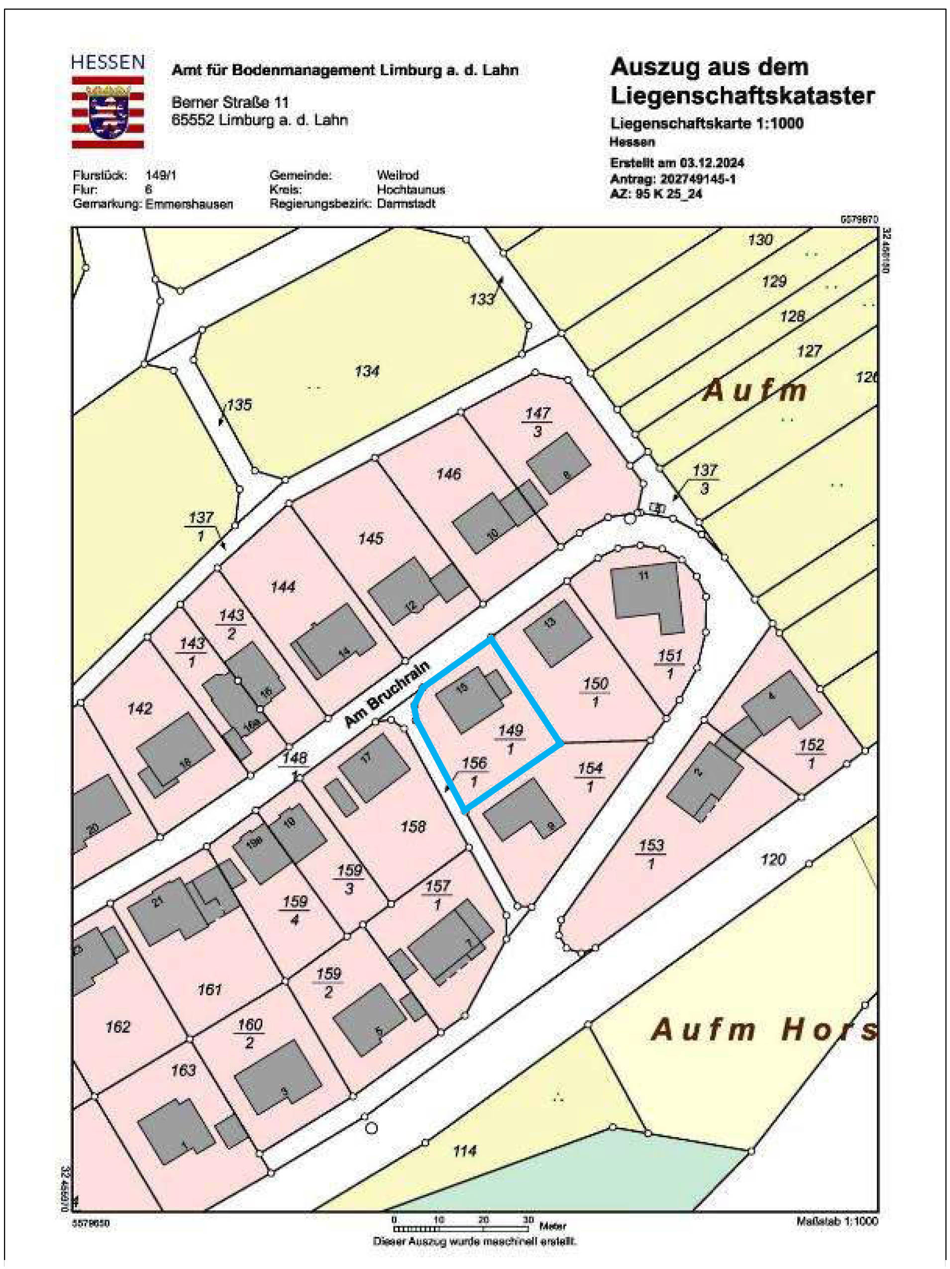 hessen 0095K0025/2024 Am Bruchrain 15, 61276 Weilrod, Emmershausen 14