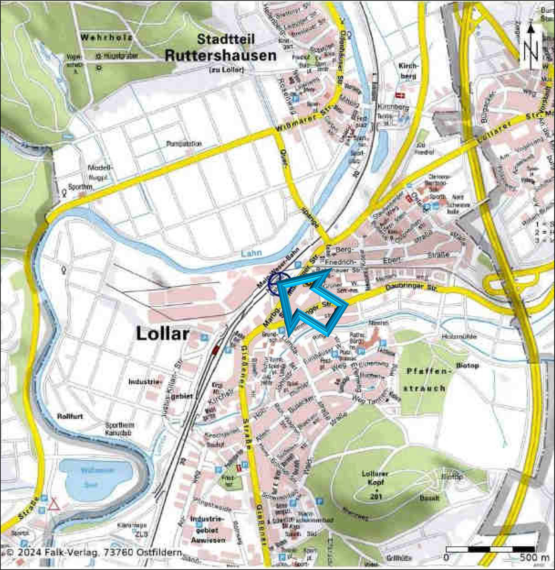 hessen 0420K0013-2024 Am Alten Bahnhof 36, 35457 Lollar, Lollar