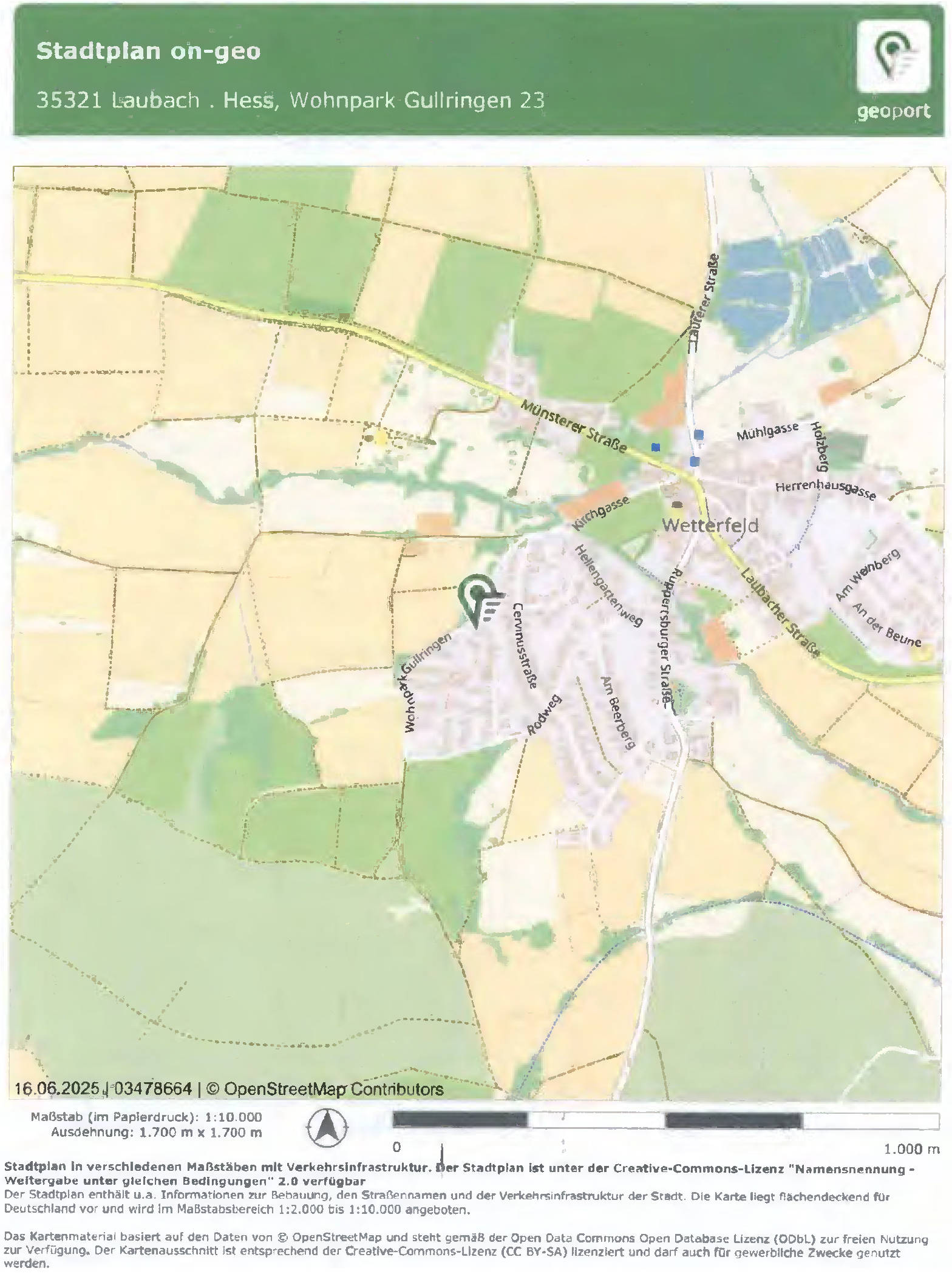 hessen 0420 K 0015/2025 Wohnpark Gullringen 23, 35321 Laubach, Wetterfeld 34