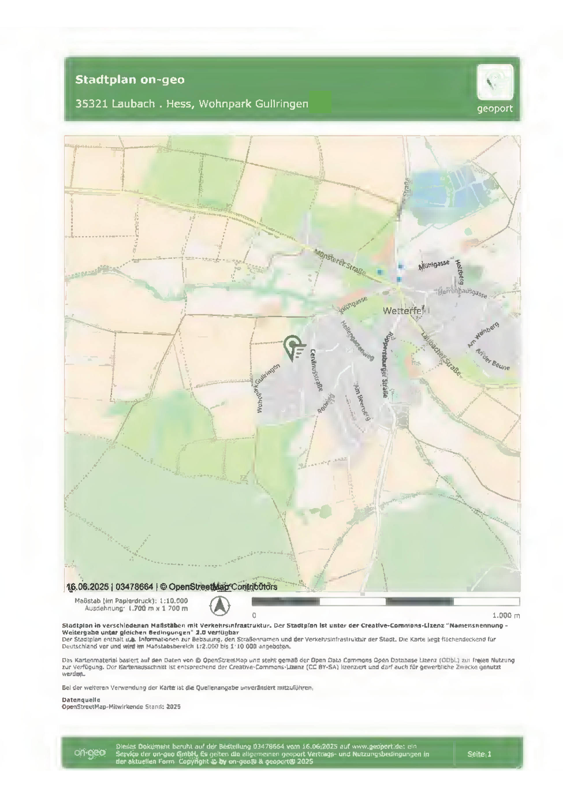 hessen 0420 K 0015/2025 Wohnpark Gullringen 23, 35321 Laubach, Wetterfeld 36