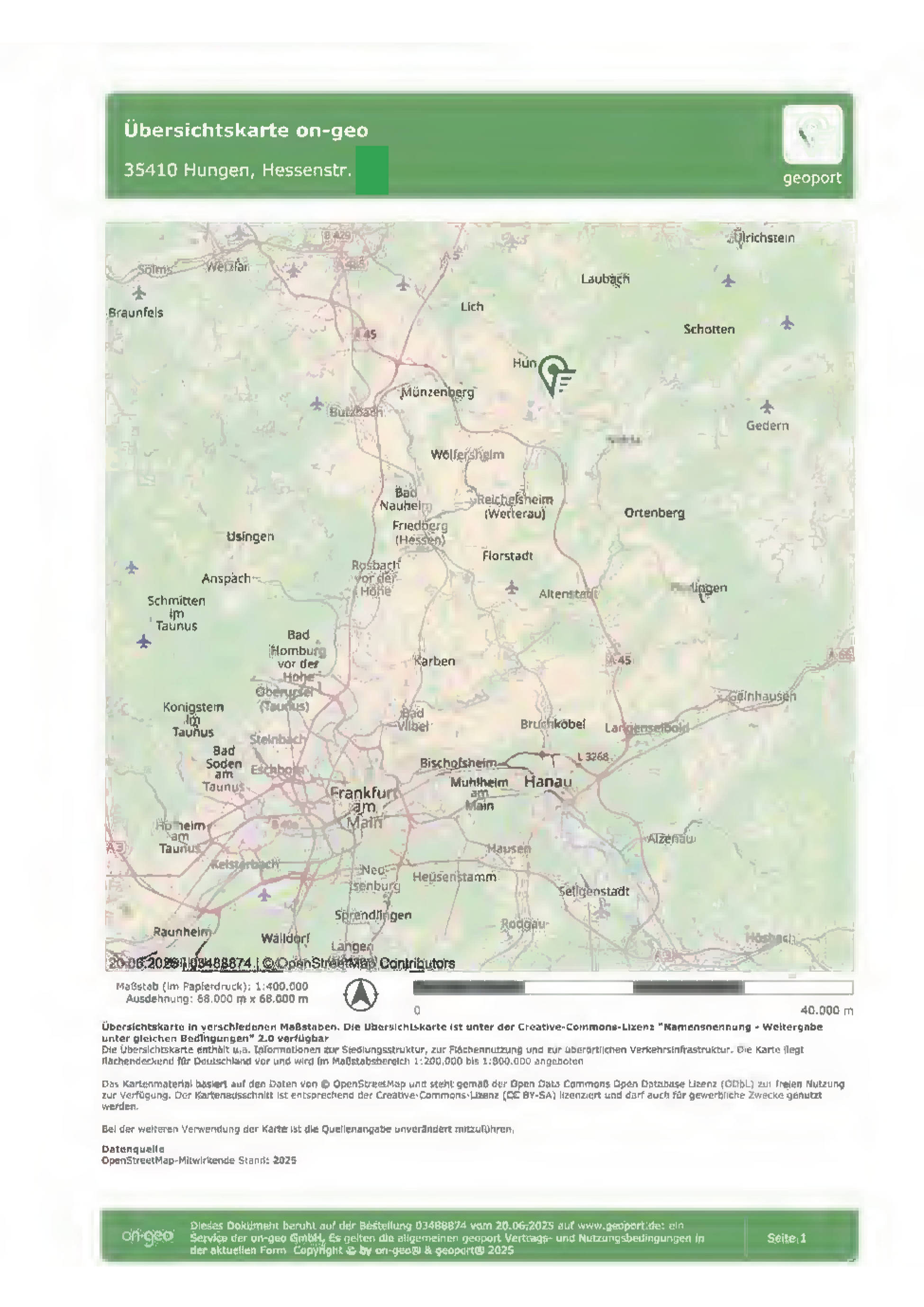 hessen 0420 K 0023/2025 Hessenstraße 3, 35410 Hungen, Steinheim 12
