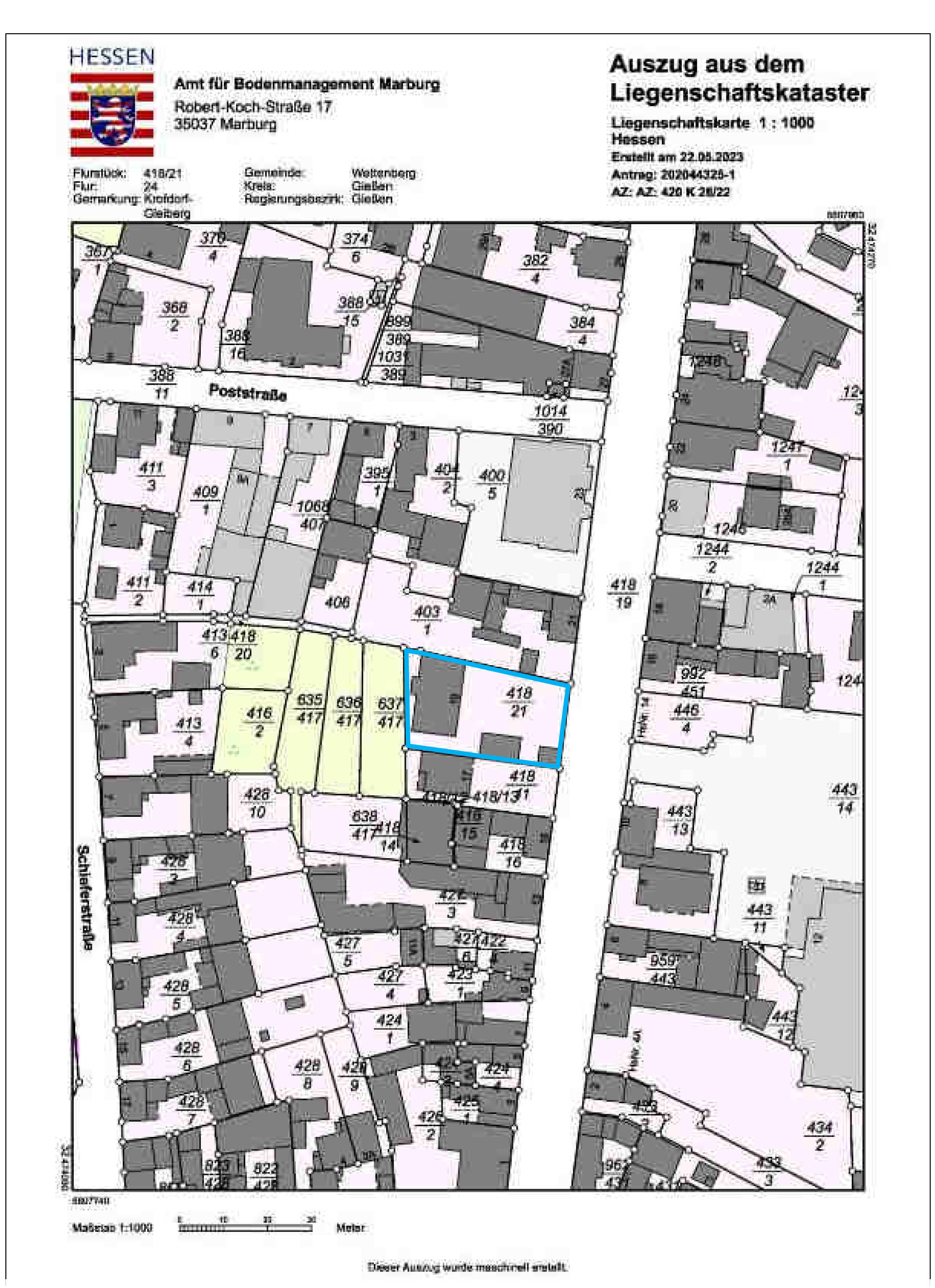 hessen 0420K0026/2022 Hauptstraße 19, 35435 Wettenberg, Krofdorf-Gleiberg 16