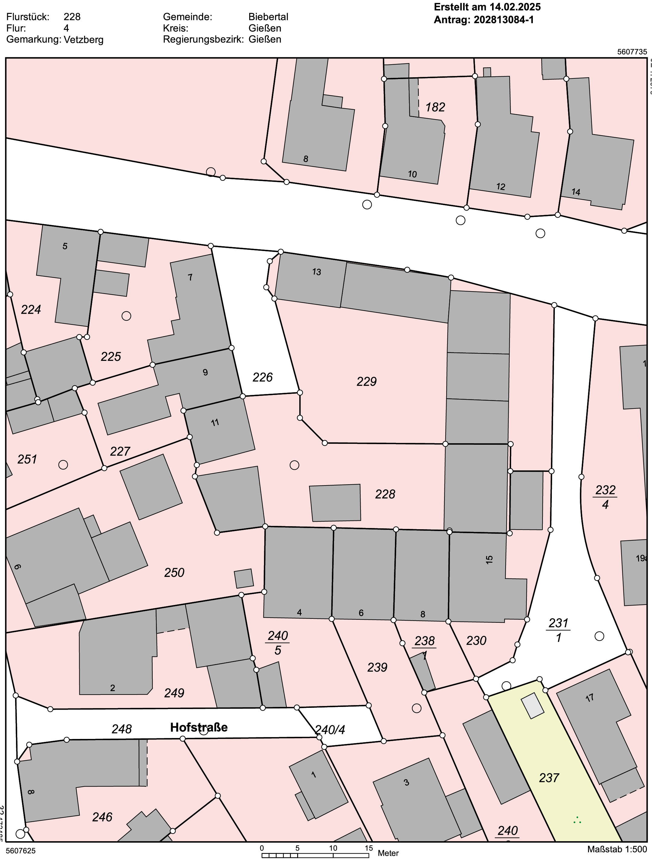hessen 0420 K 0061/2024 Burgstraße 11, 35444 Biebertal, Vetzberg 32