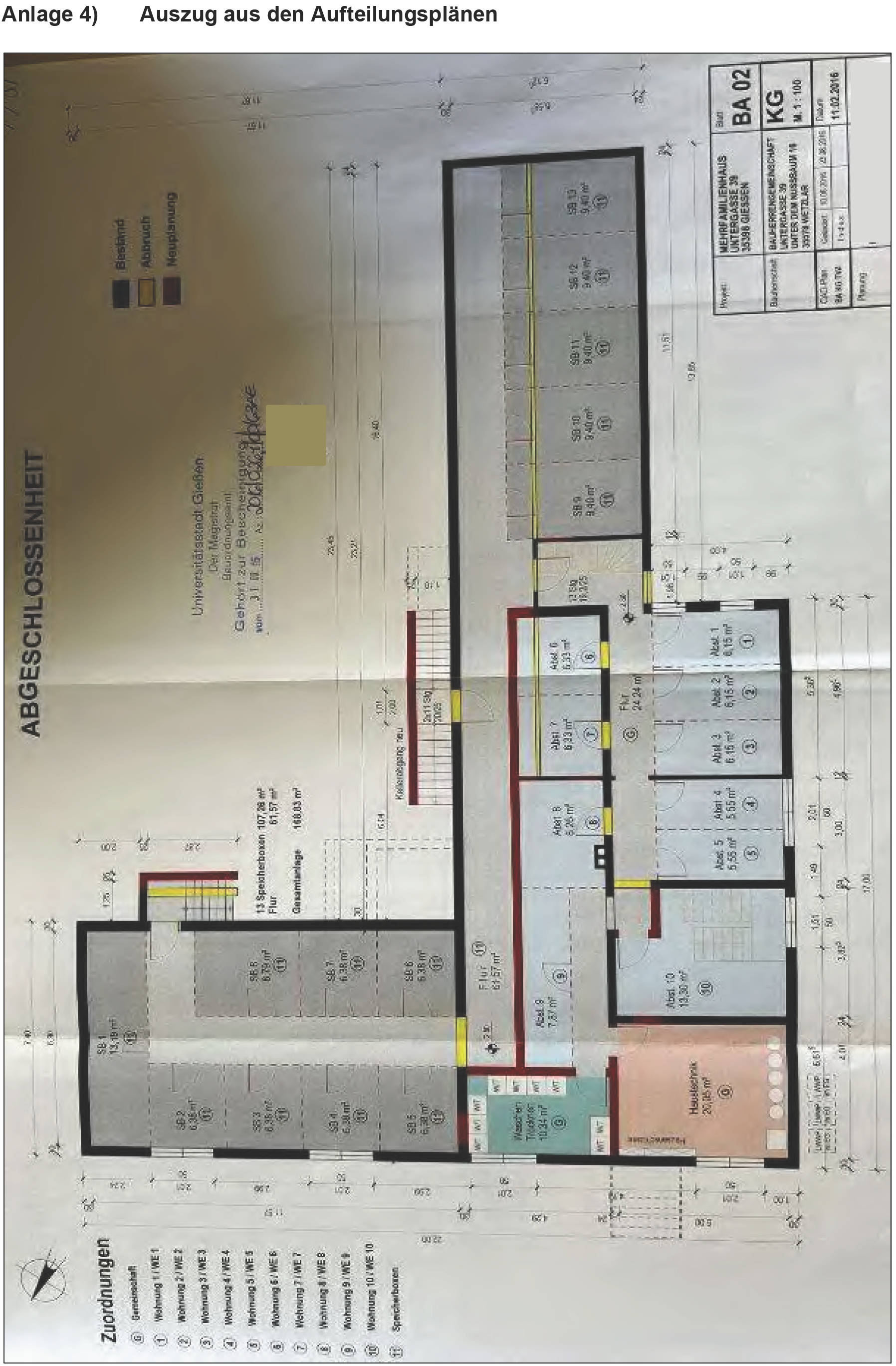 hessen 0420 K 0064/2024 Untergasse 39, 35398 Gießen, Allendorf/Lahn 24