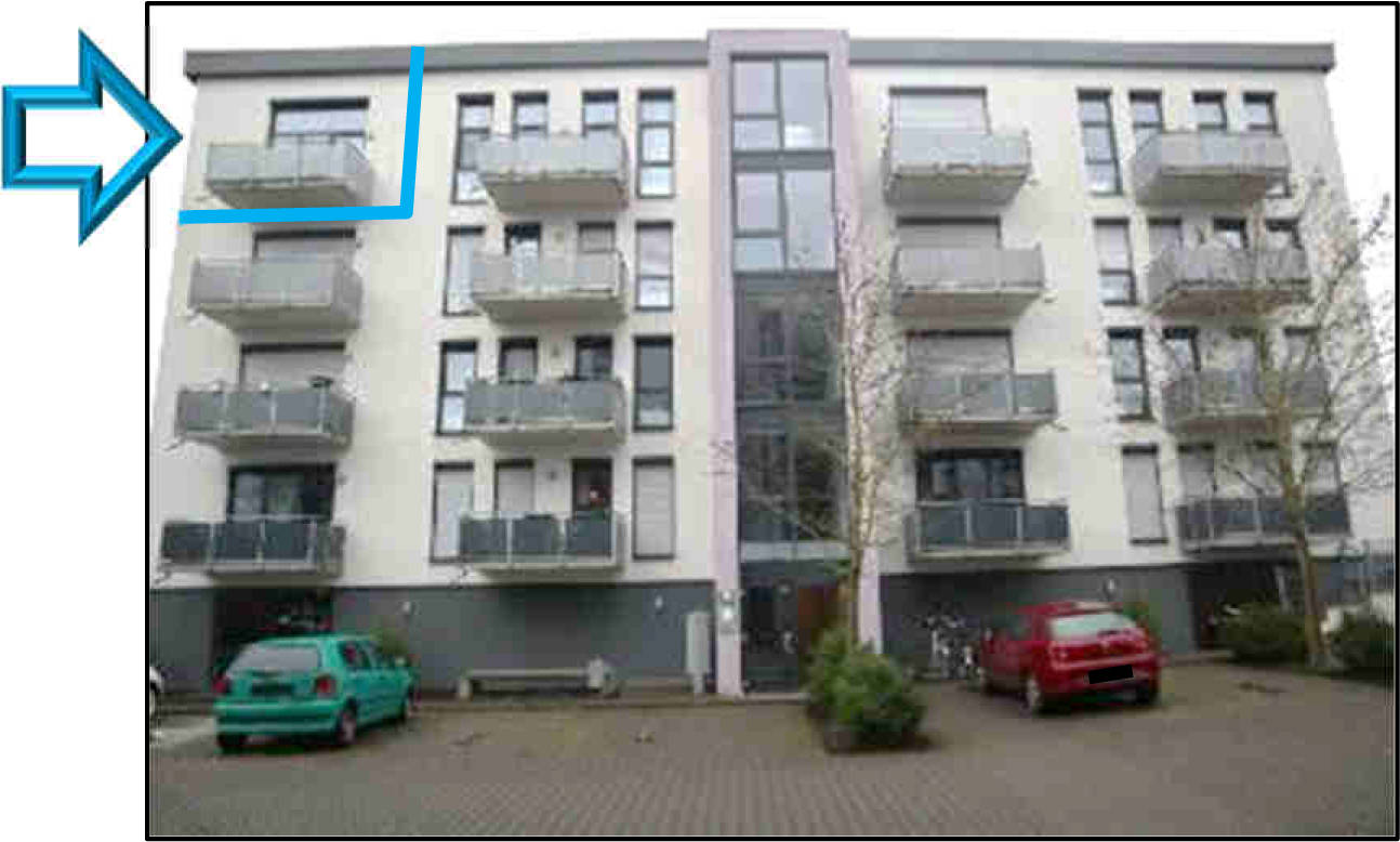 Eigentumswohnung (1 bis 2 Zimmer) in Raiffeisenstraße  6, 35394 Gießen