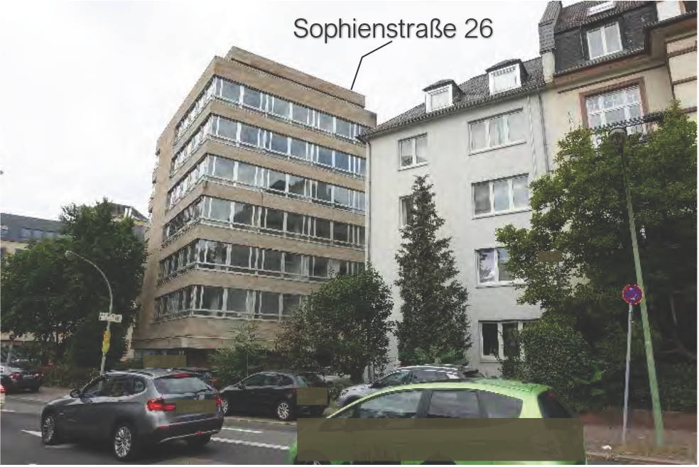 hessen 0841K0033-2022 Ludolfusstraße 1 + 3, Sophienstraße 26, 60487 Frankfurt am Main, Bockenheim