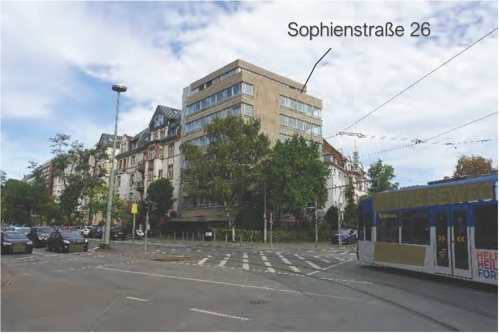 hessen 0841K0033-2022 Ludolfusstraße 1 + 3, Sophienstraße 26, 60487 Frankfurt am Main, Bockenheim
