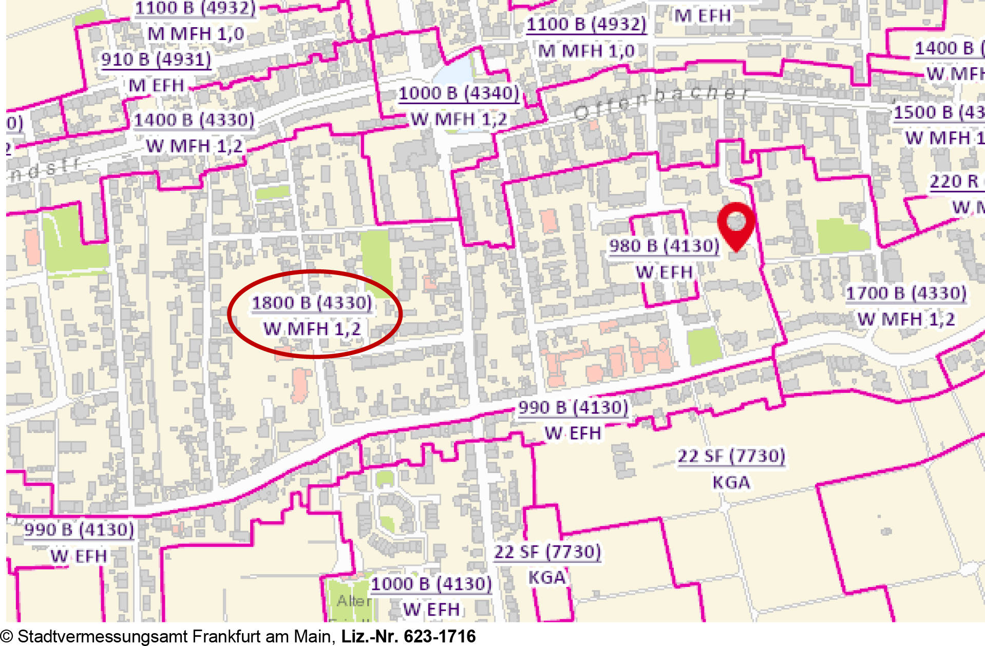 hessen 0842 K 0049/2024 Glaserstraße 14 u. 20, In der Wingertsgasse, 60599 Frankfurt am Main, Oberrad 9