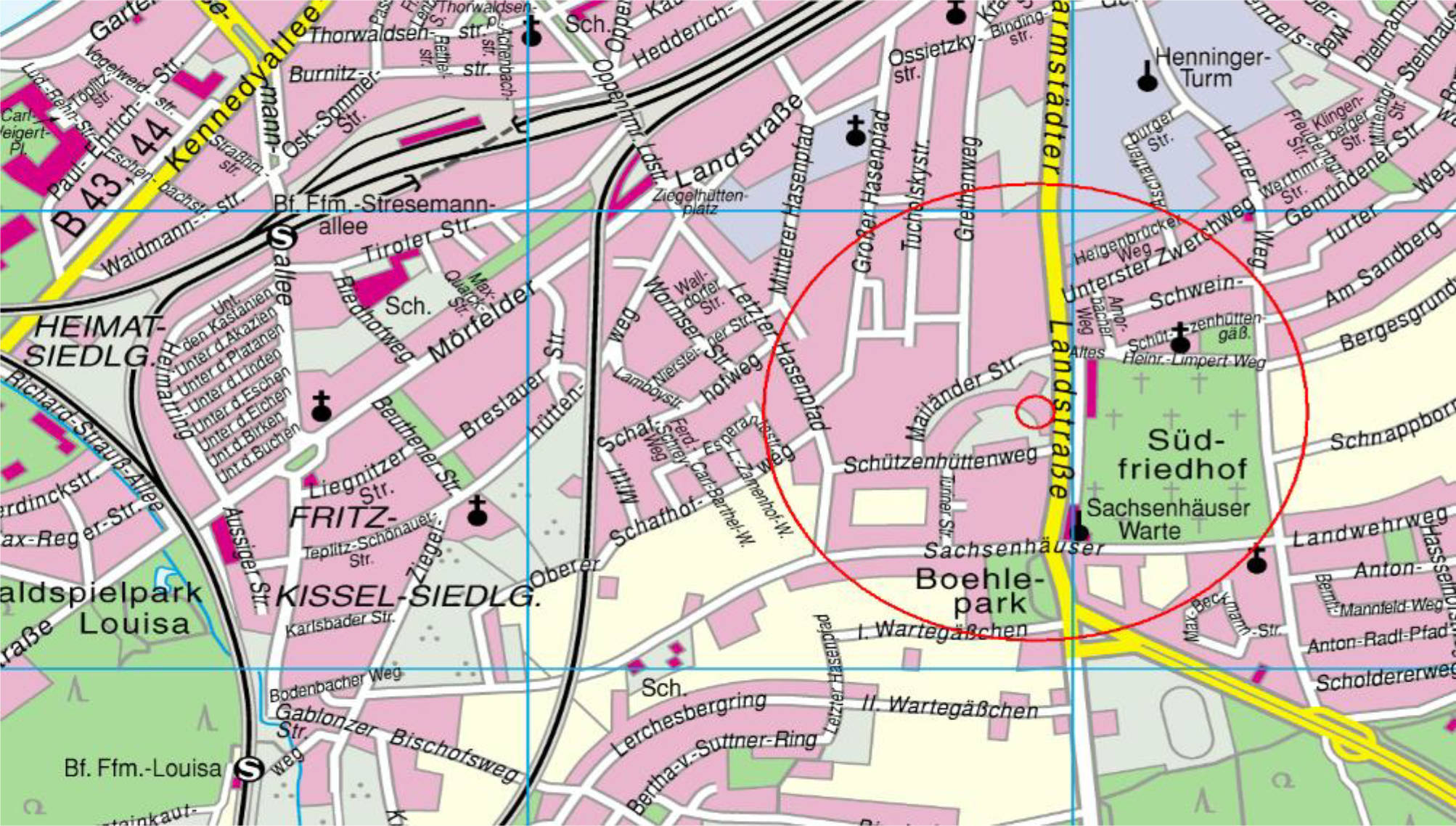 hessen 0844K0017-2024 Mailänder Straße 3-23, 60598 Frankfurt am Main, Sachsenhausen