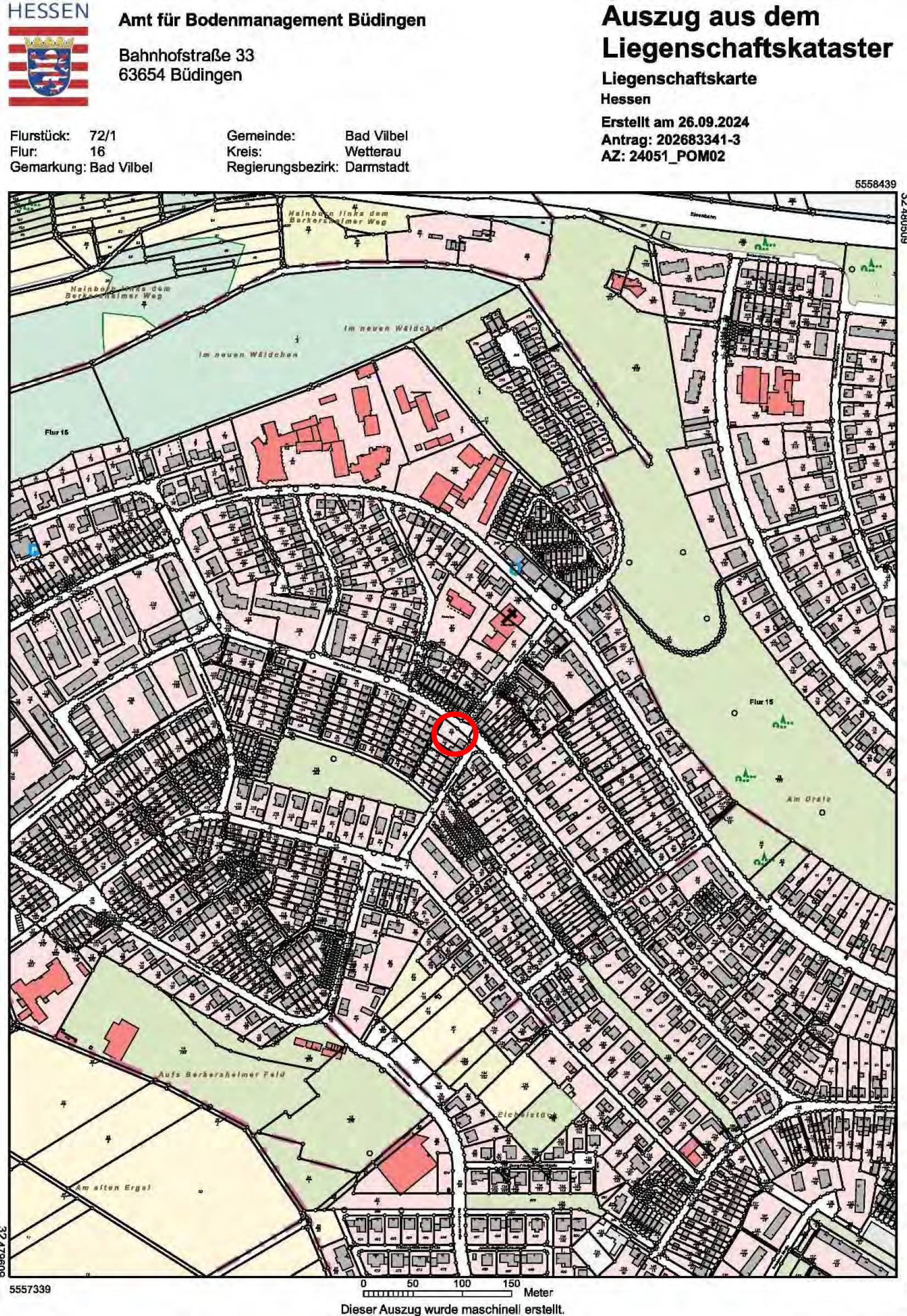 hessen 0844 K 0023/2023 Pommernweg 2, 61118 Bad Vilbel 17